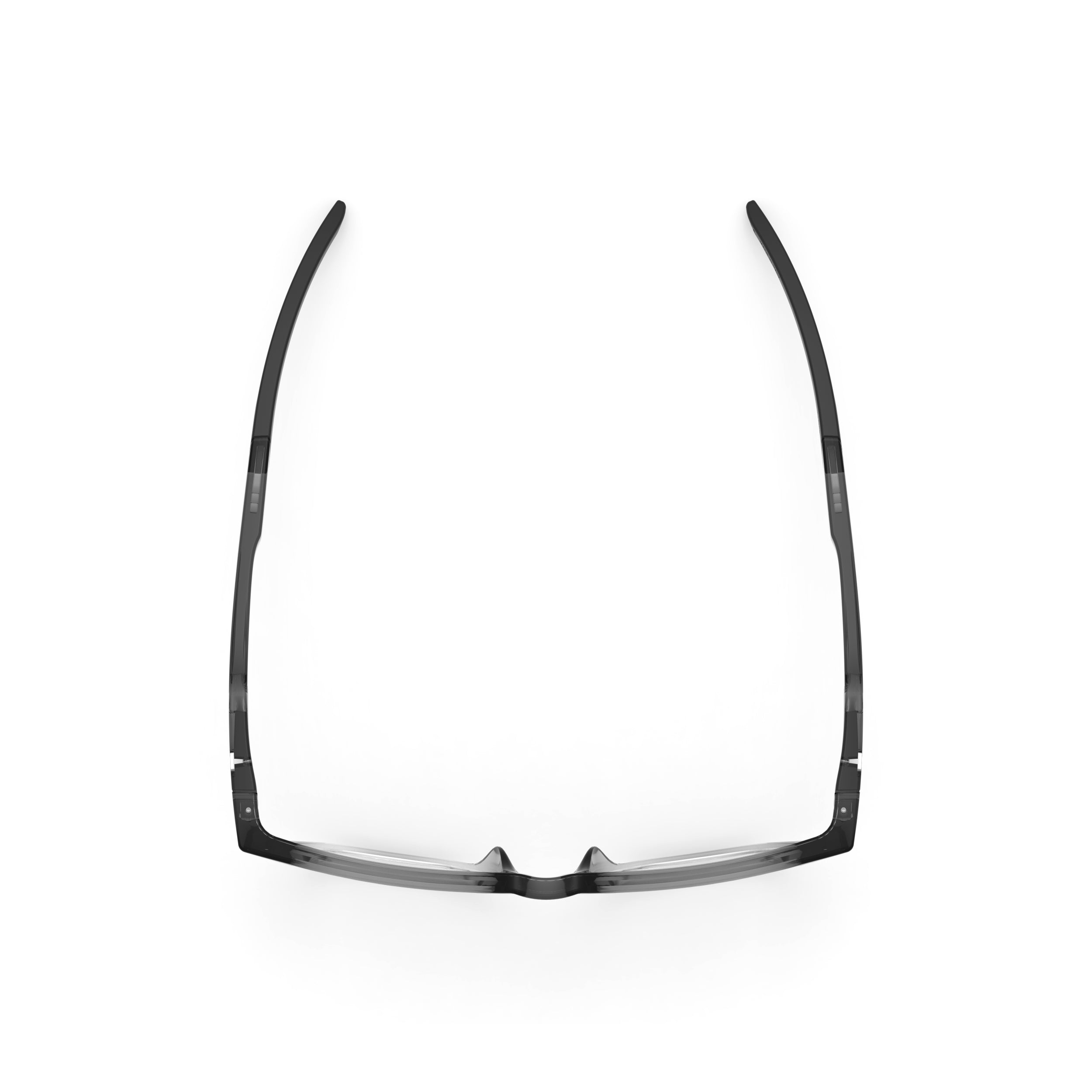Rudy Project Iridis 65 Crystal Ash Deg prescription sports glasses – top view