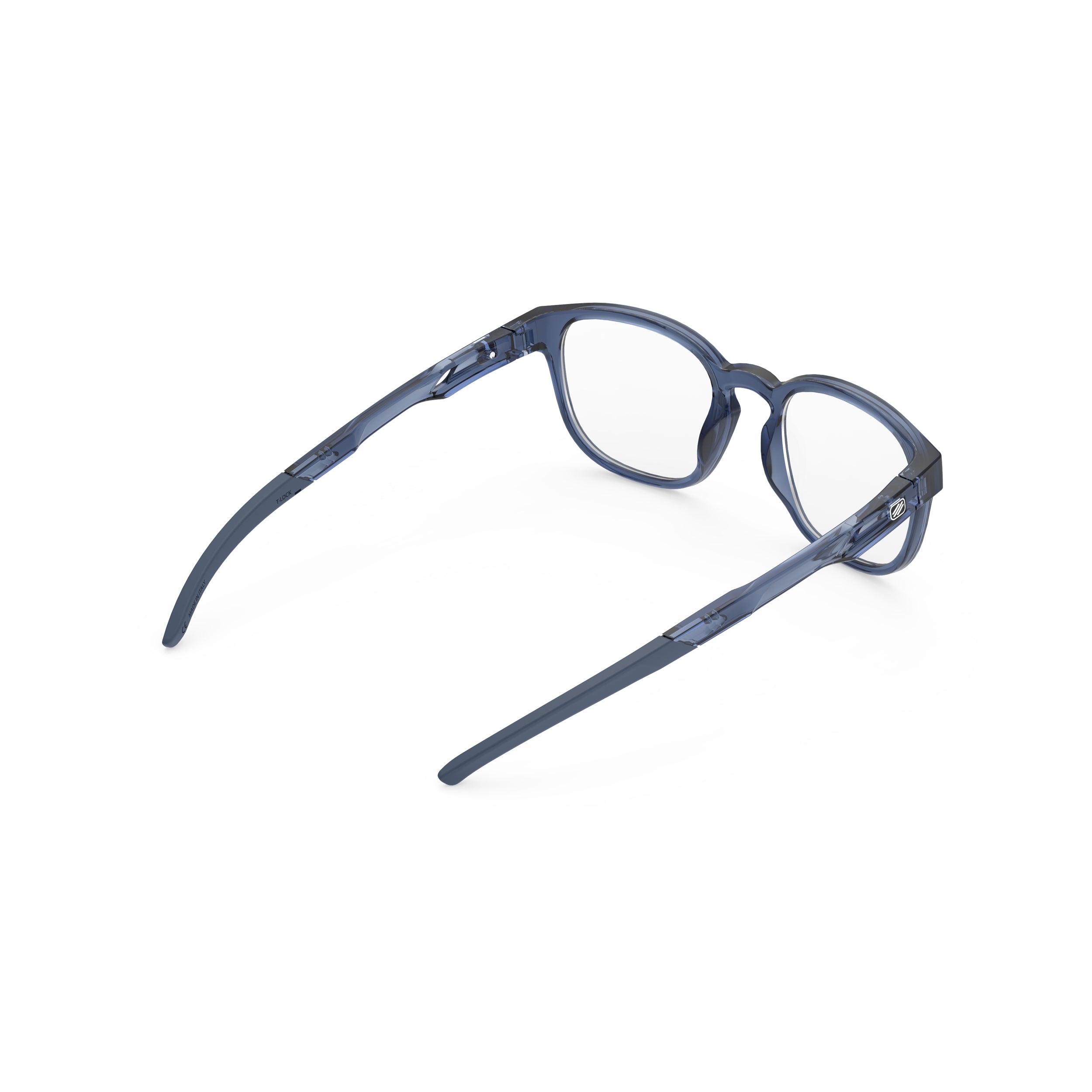 Rudy Project Iridis 66 Crystal Avio Gloss prescription sports glasses – rear view