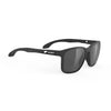 Rudy Project Lightflow A Black Matte polarized polar 3fx hdr multilaser grey performance sunglasses – front view