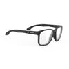 Rudy Project Lightflow A Black Matte prescription sports glasses – front view, alternate angle