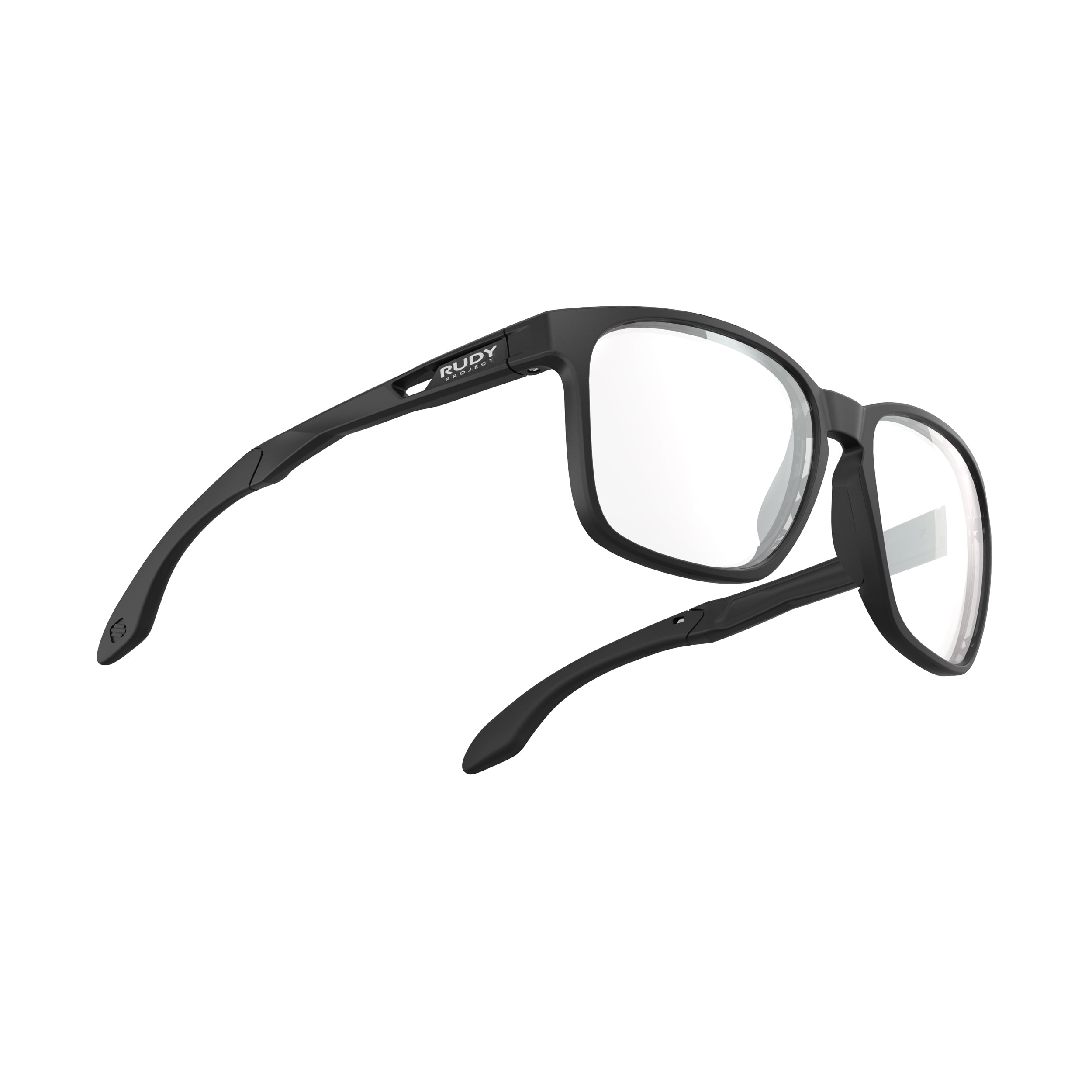 Rudy Project Lightflow A Black Matte prescription sports glasses – side view