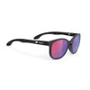 Rudy Project Lightflow B Black Matte polarized polar 3fx hdr multilaser red performance sunglasses – front view