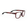 Rudy Project Lightflow B Frozen Bordeaux prescription sports glasses – front view, alternate angle