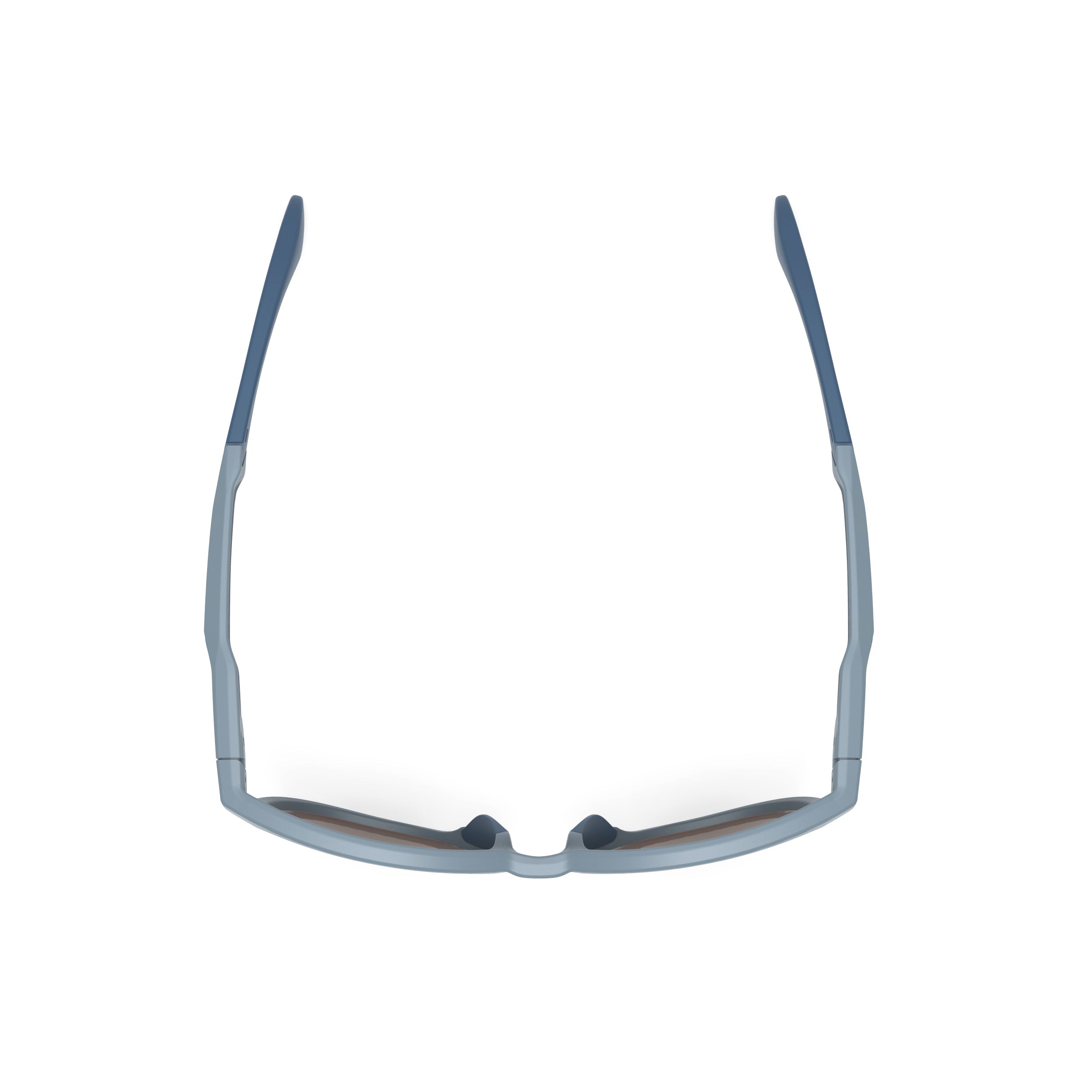 Rudy Project Lightflow B Glacier Matte mirrored multilaser osmium performance sunglasses – top view