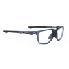 Rudy Project No Code Crystal Avio Gloss prescription sports glasses – front view, alternate angle