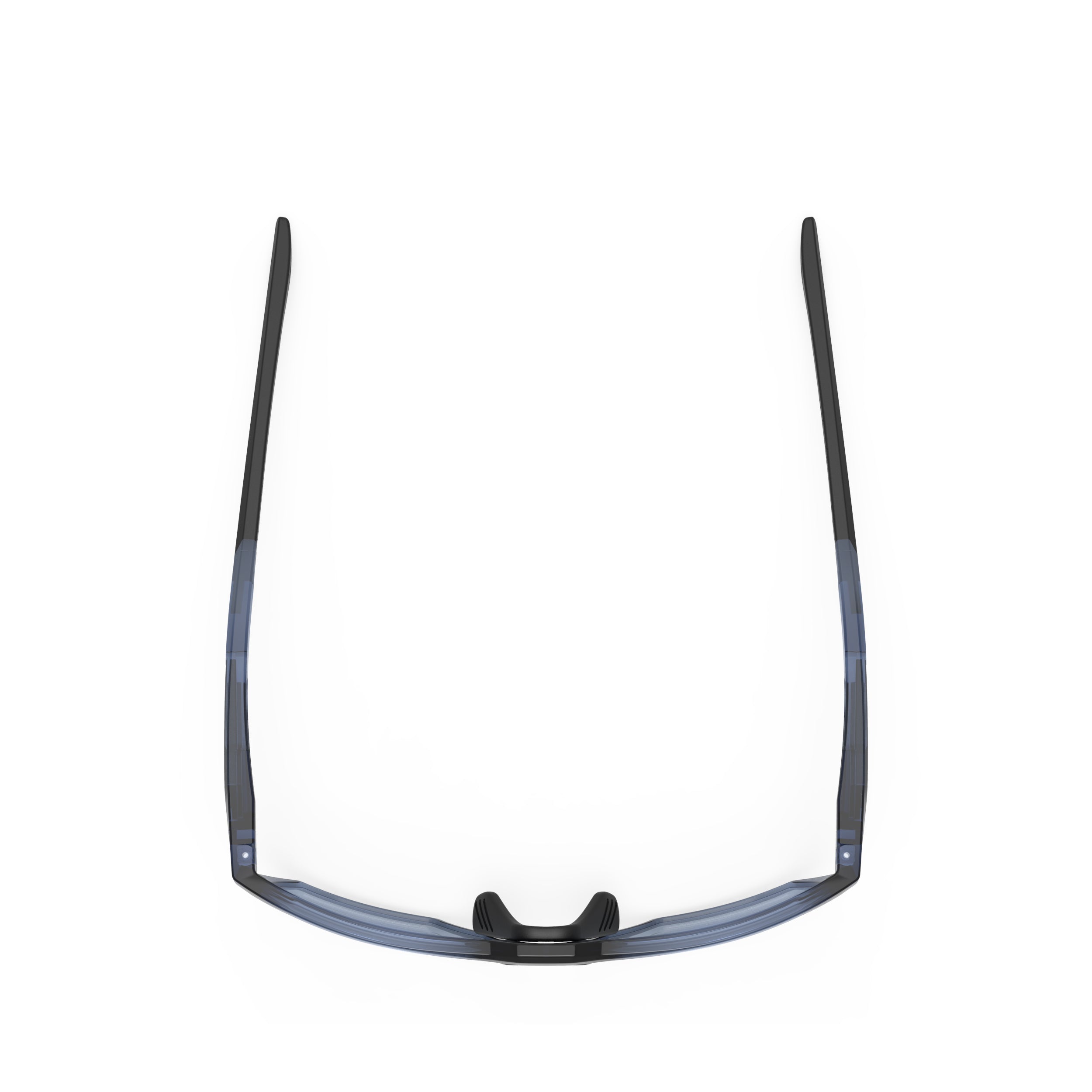 Rudy Project No Code Crystal Avio Gloss prescription sports glasses – top view