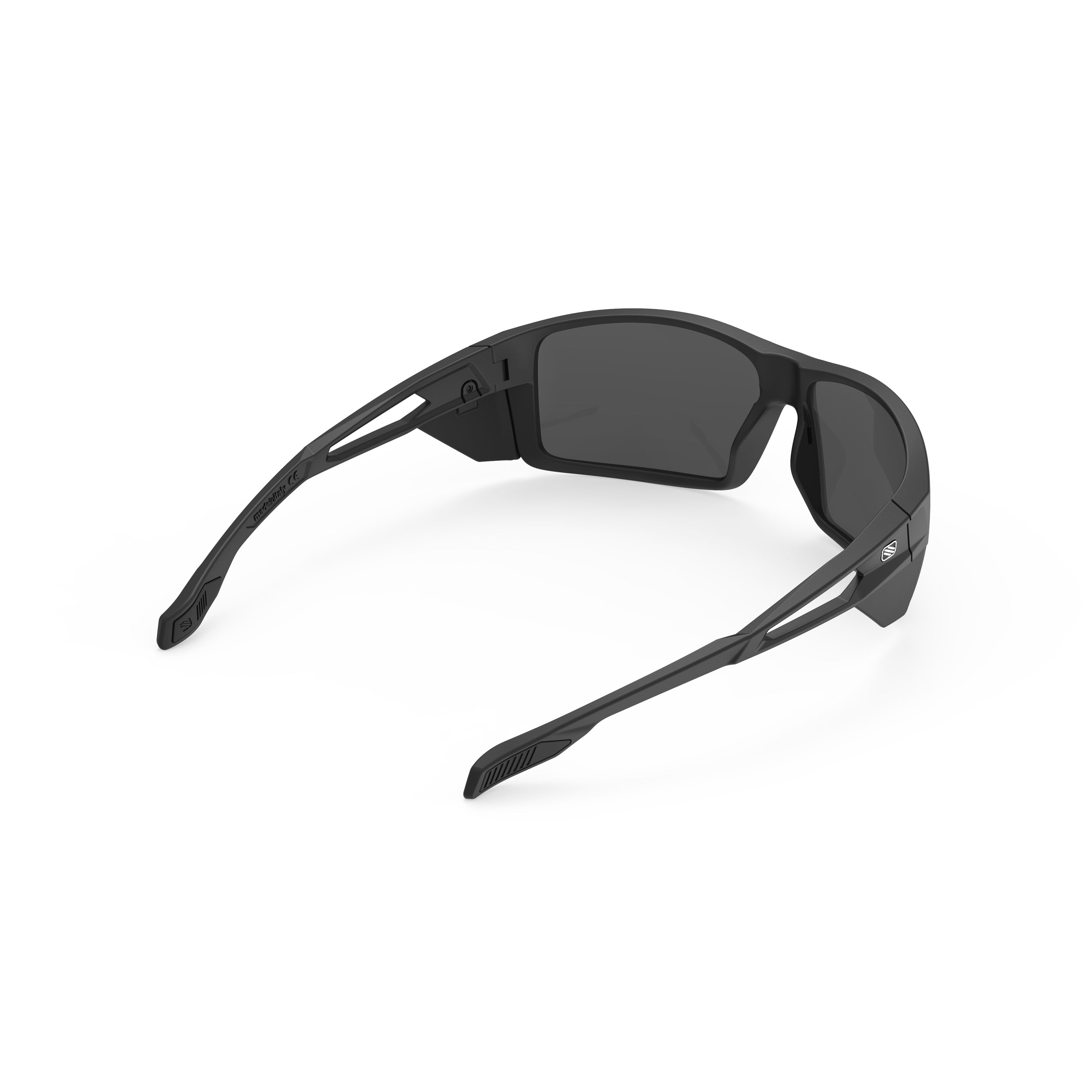 Rudy Project Nyad Black Matte polarized polar 3fx hdr multilaser grey performance sunglasses – rear view