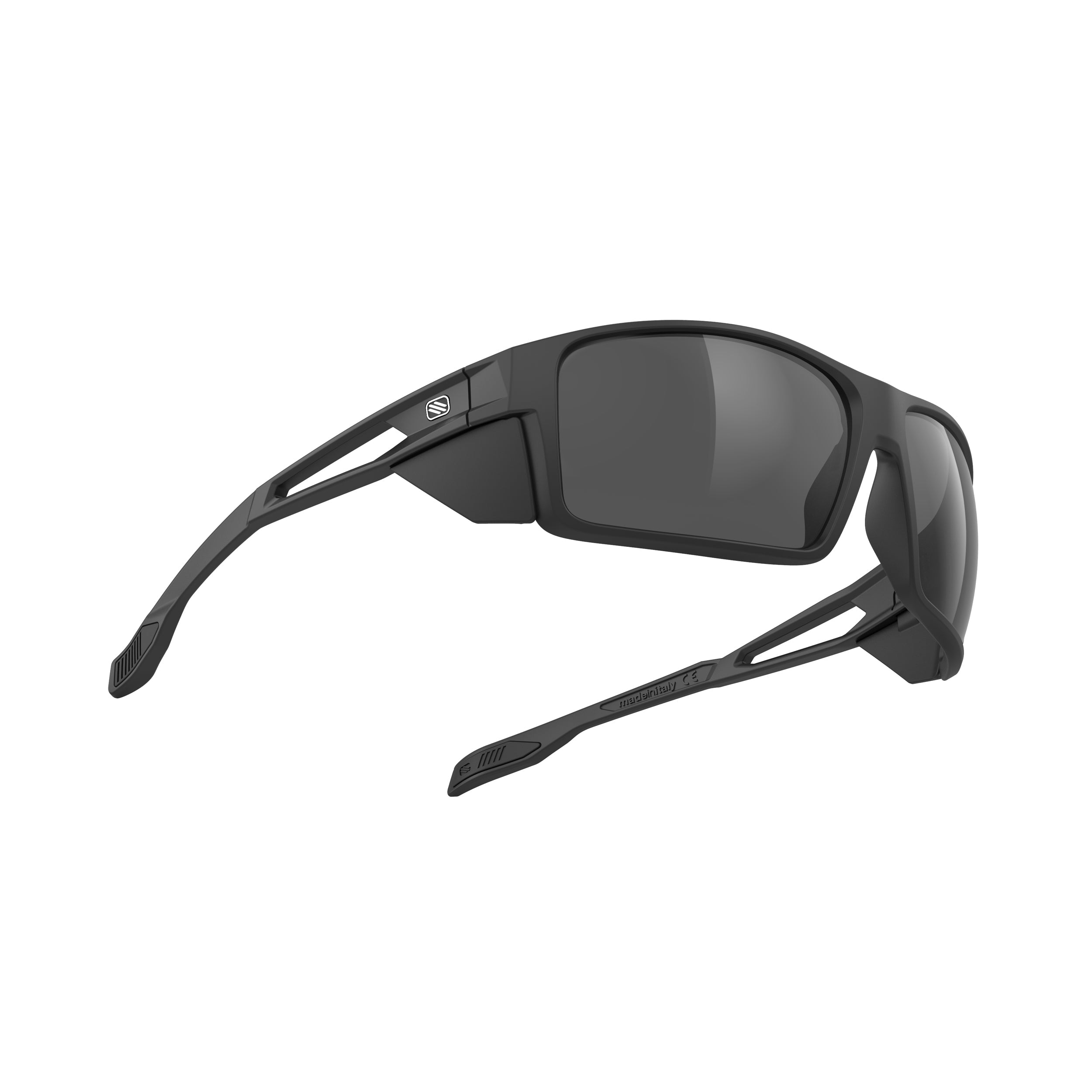 Rudy Project Nyad Black Matte polarized polar 3fx hdr multilaser grey performance sunglasses – side view