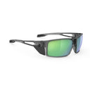 Nyad Mirrored - Crystal Ash Frame | Multilaser Green Lens