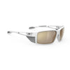 Rudy Project Nyad White Matte photochromic laser crimson performance sunglasses – front view