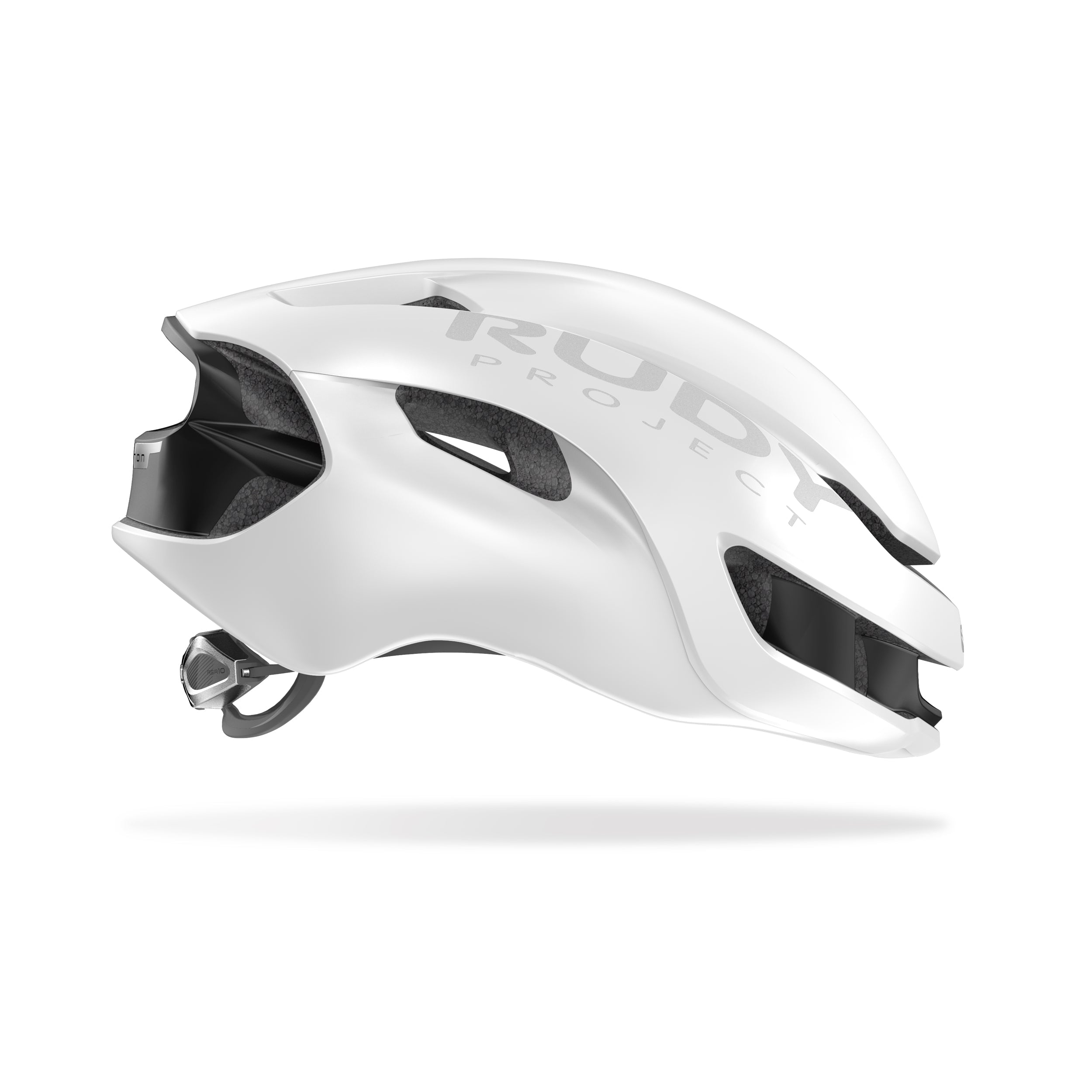 Rudy Project Nytron White Matte cycling helmet – side view