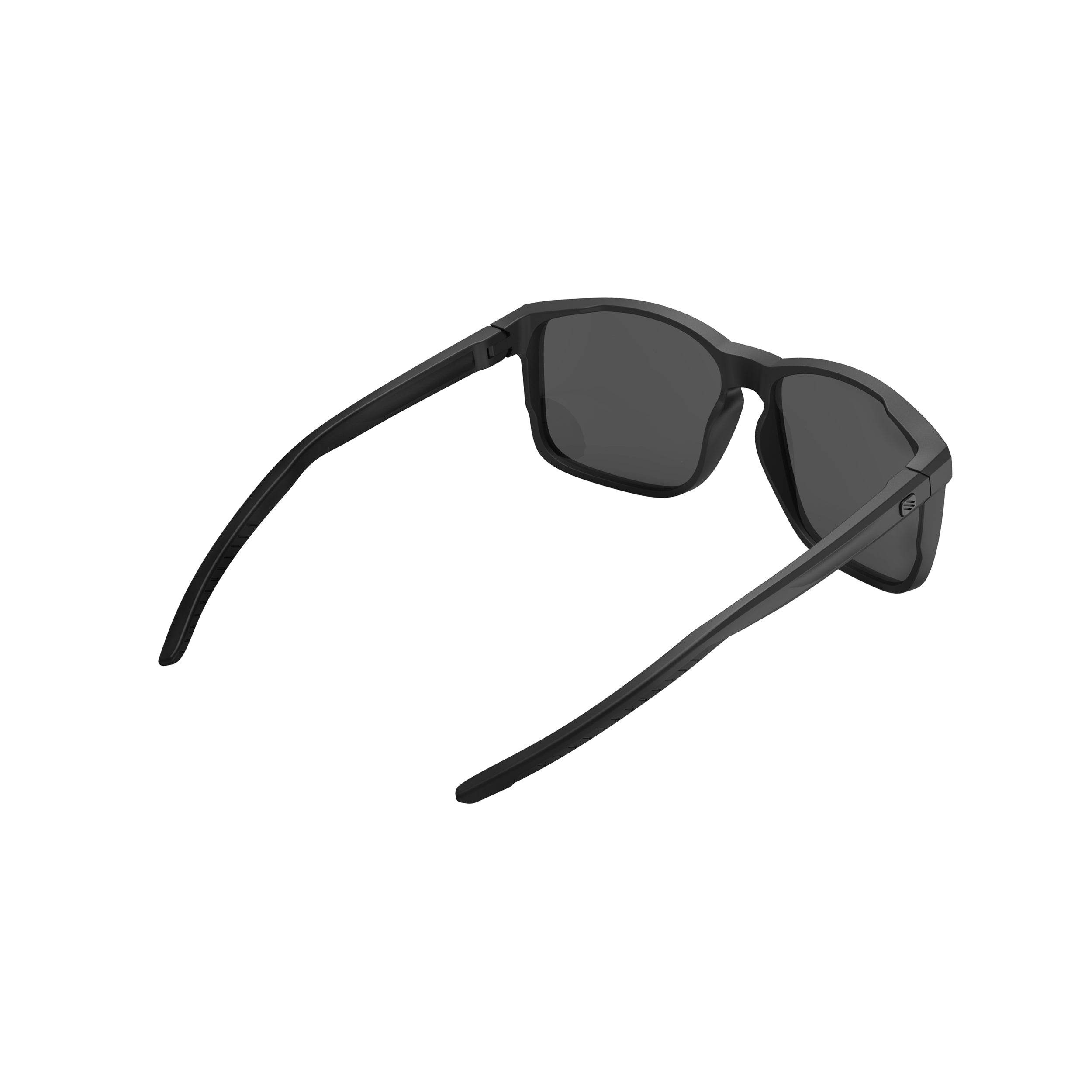 Rudy Project Overlap Black Matte polarized polar 3fx hdr multilaser grey performance sunglasses – rear view