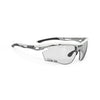 Rudy Project Propulse Light Grey Matte photochromic black performance sunglasses – front view