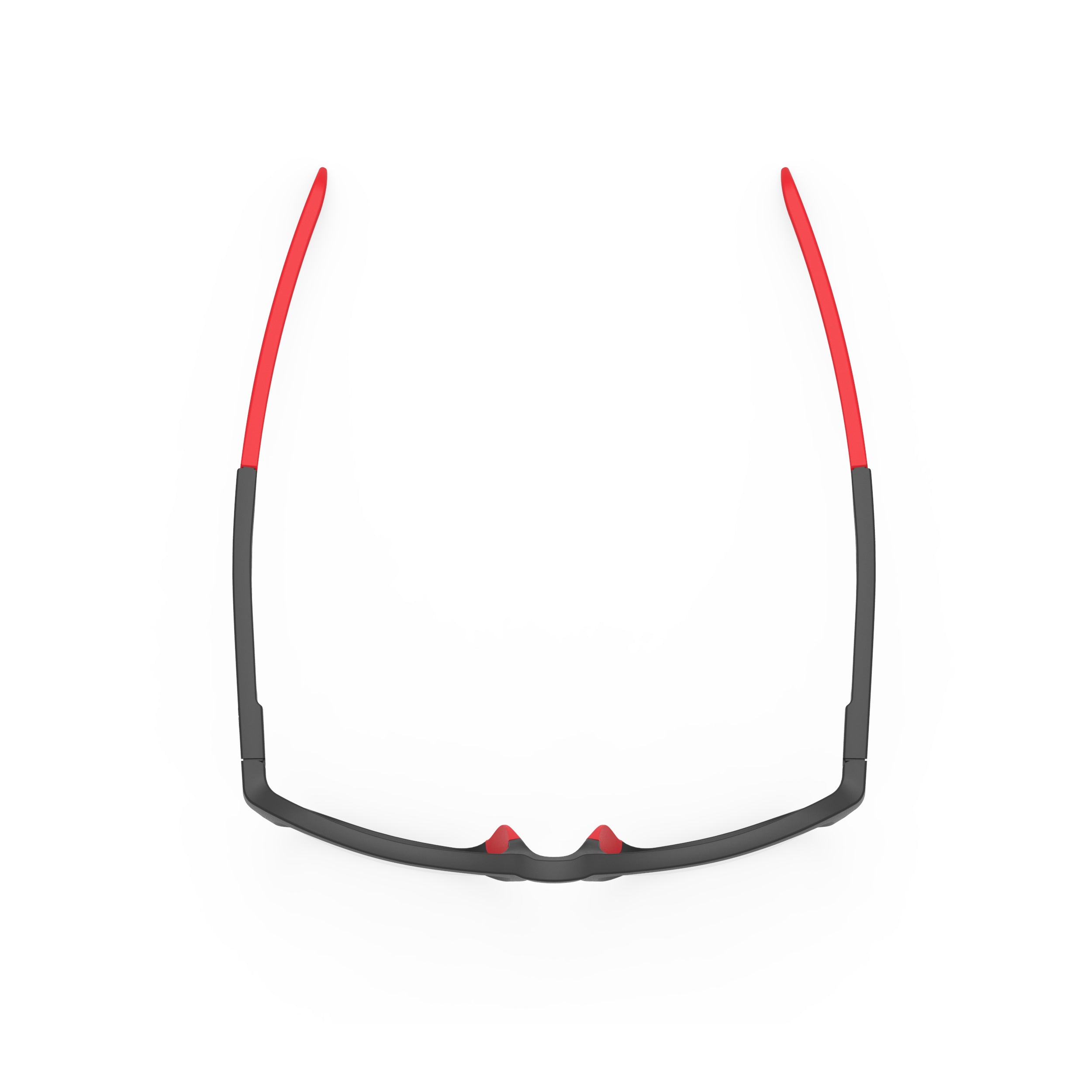 Rudy Project Pulse 53 Black Matte prescription sports glasses – top view