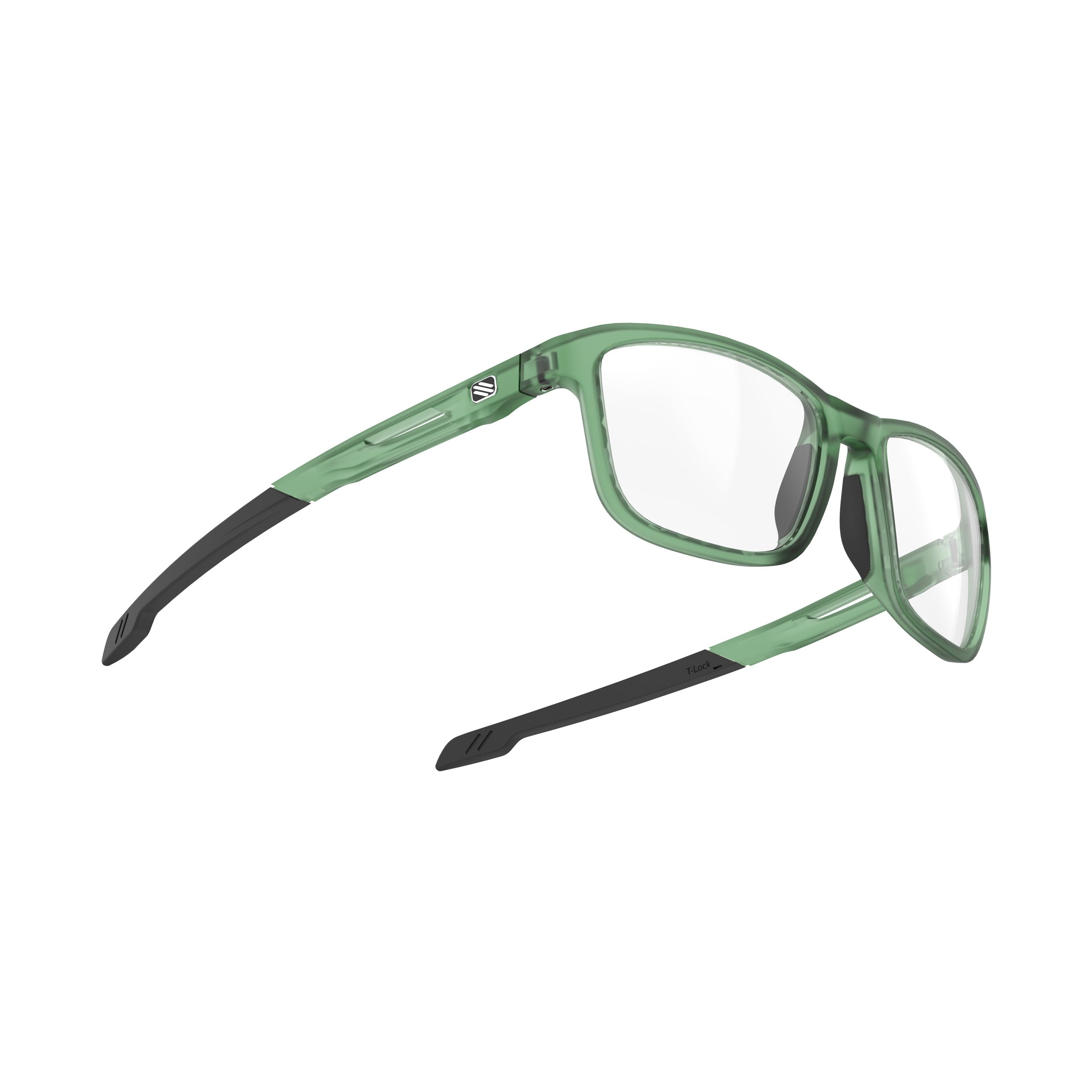 Rudy Project Pulse 53 Frozen Pantanal Matte prescription sports glasses – side view
