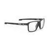 Rudy Project Pulse 54 Black Gloss prescription sports glasses – front view, alternate angle