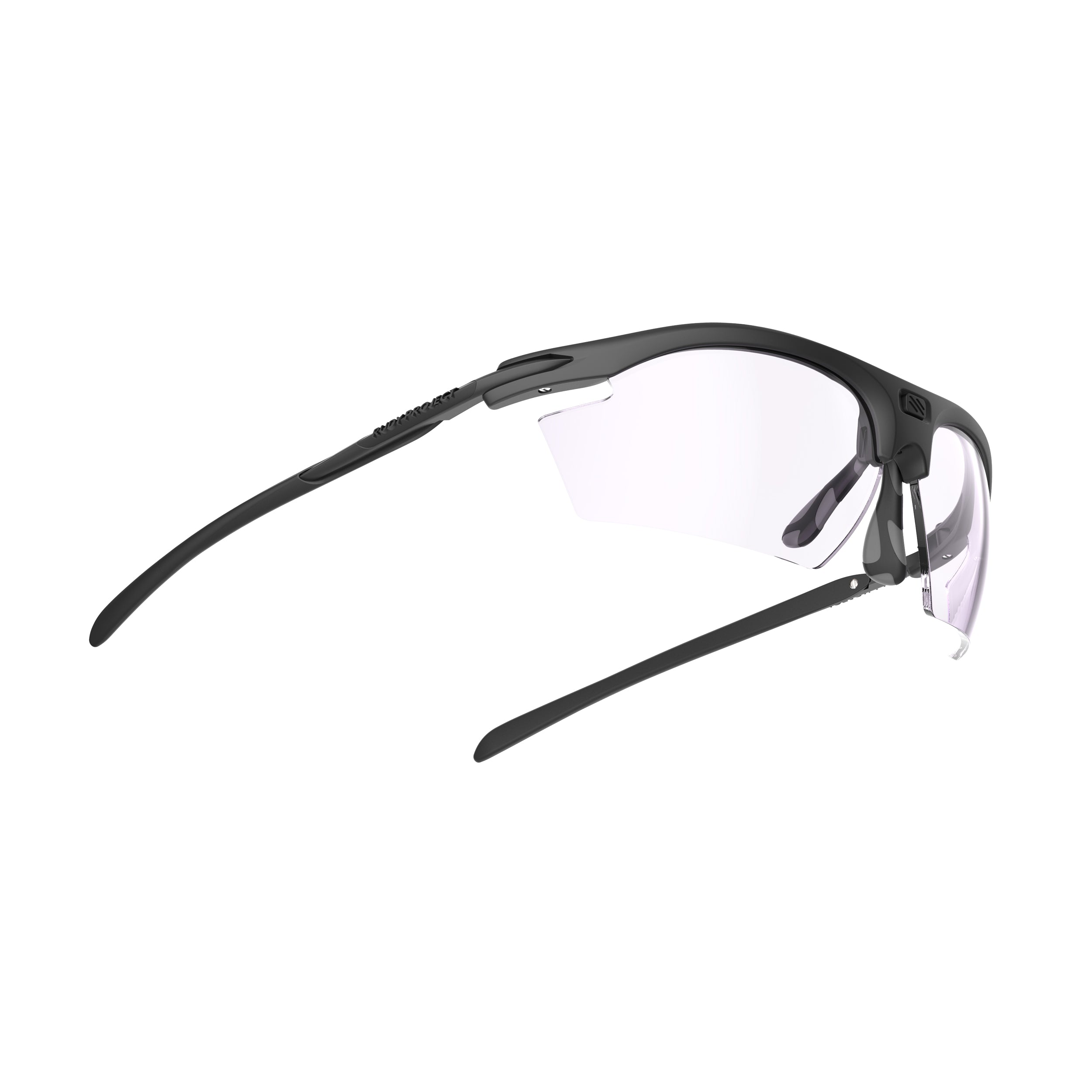 Rudy Project Rydon Black Matte photochromic laser purple hdr performance sunglasses – side view