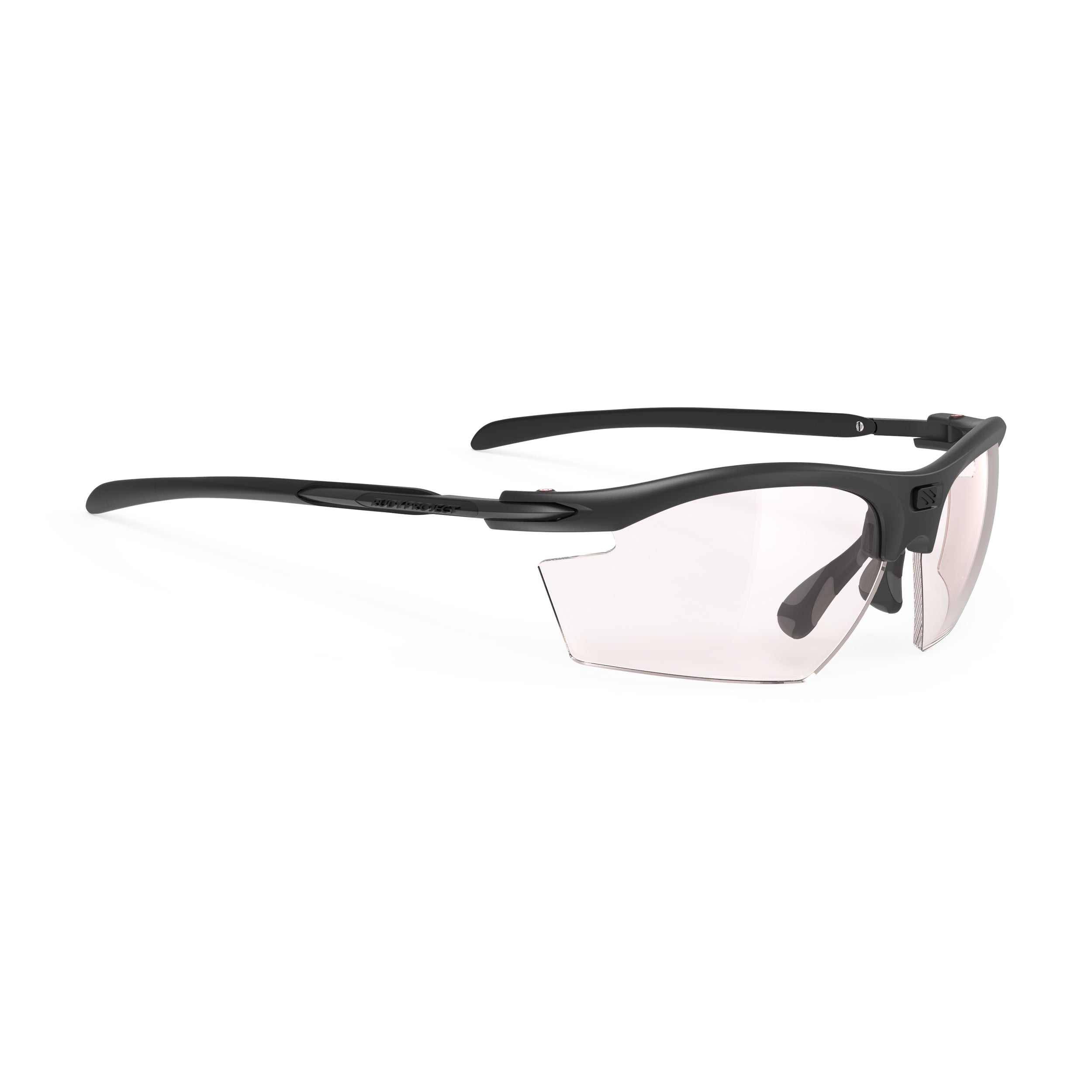 Rudy Project Rydon Black Matte photochromic red performance sunglasses – front view