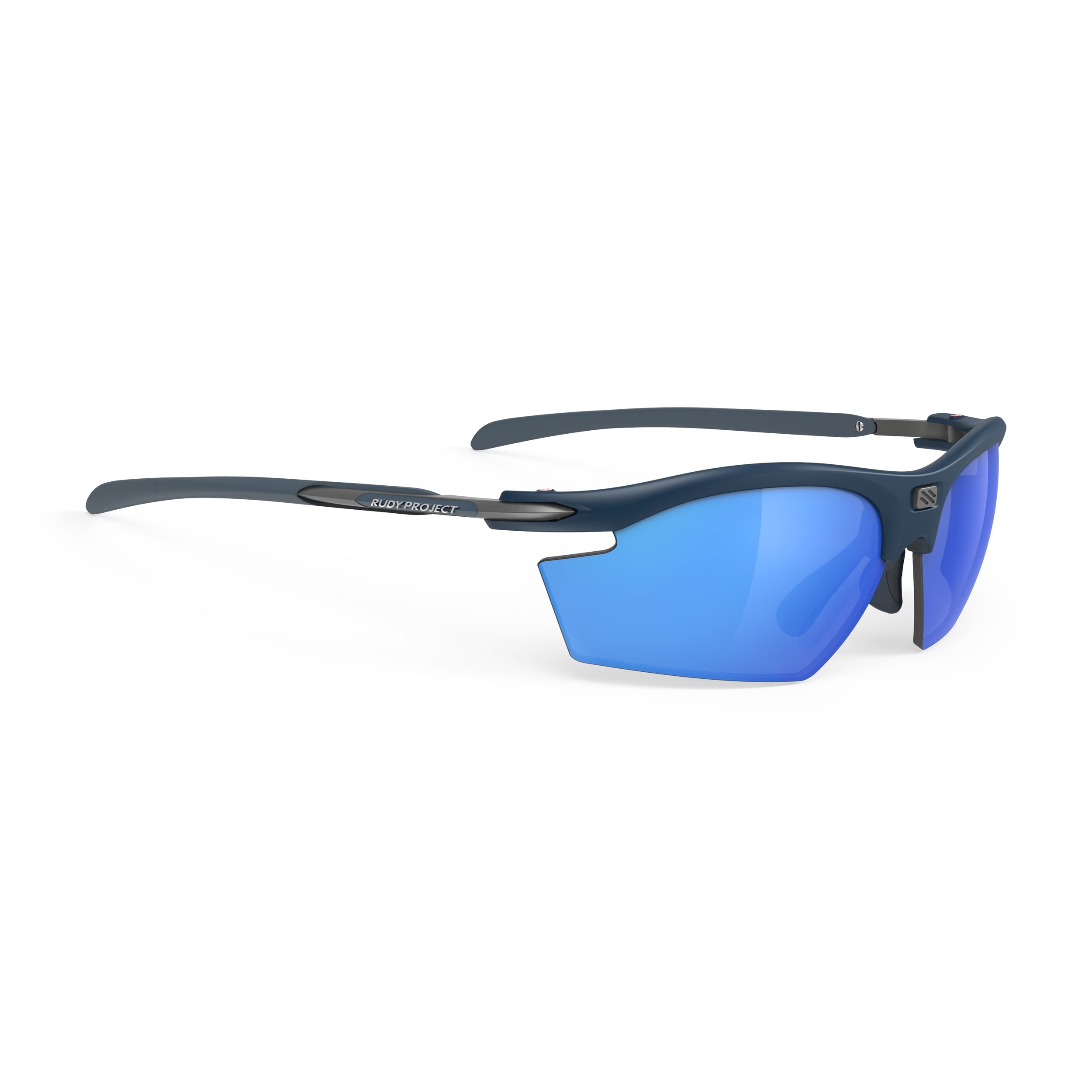 Rudy Project Rydon Blue Navy Matte mirrored multilaser blue hdr performance sunglasses – front view