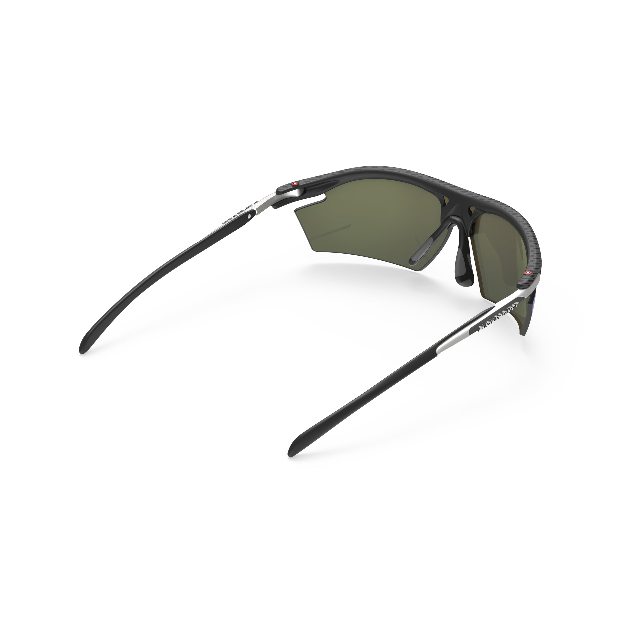Rudy Project Rydon Carbon polarized polar 3fx hdr multilaser blue performance sunglasses – rear view