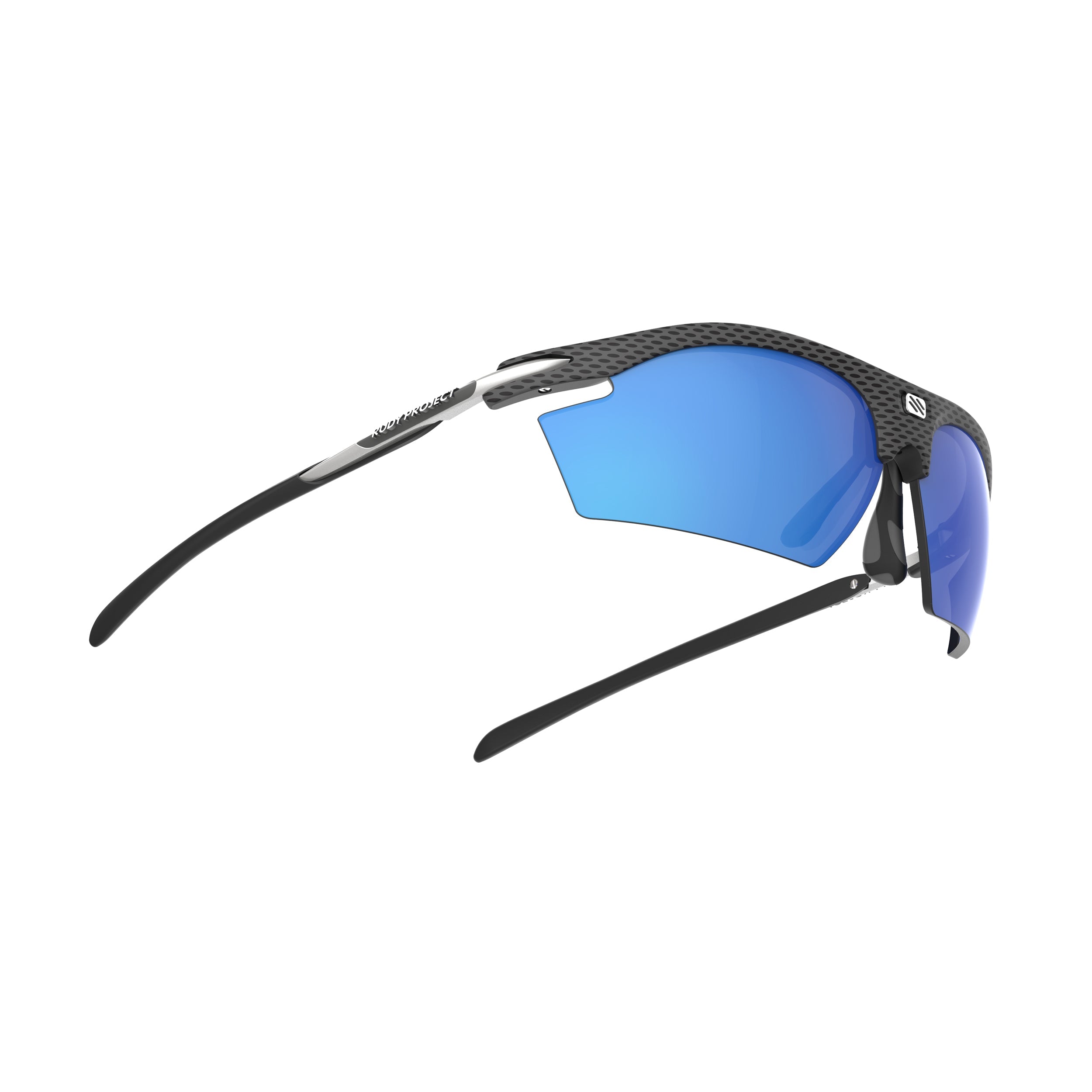 Rudy Project Rydon Carbon polarized polar 3fx hdr multilaser blue performance sunglasses – side view