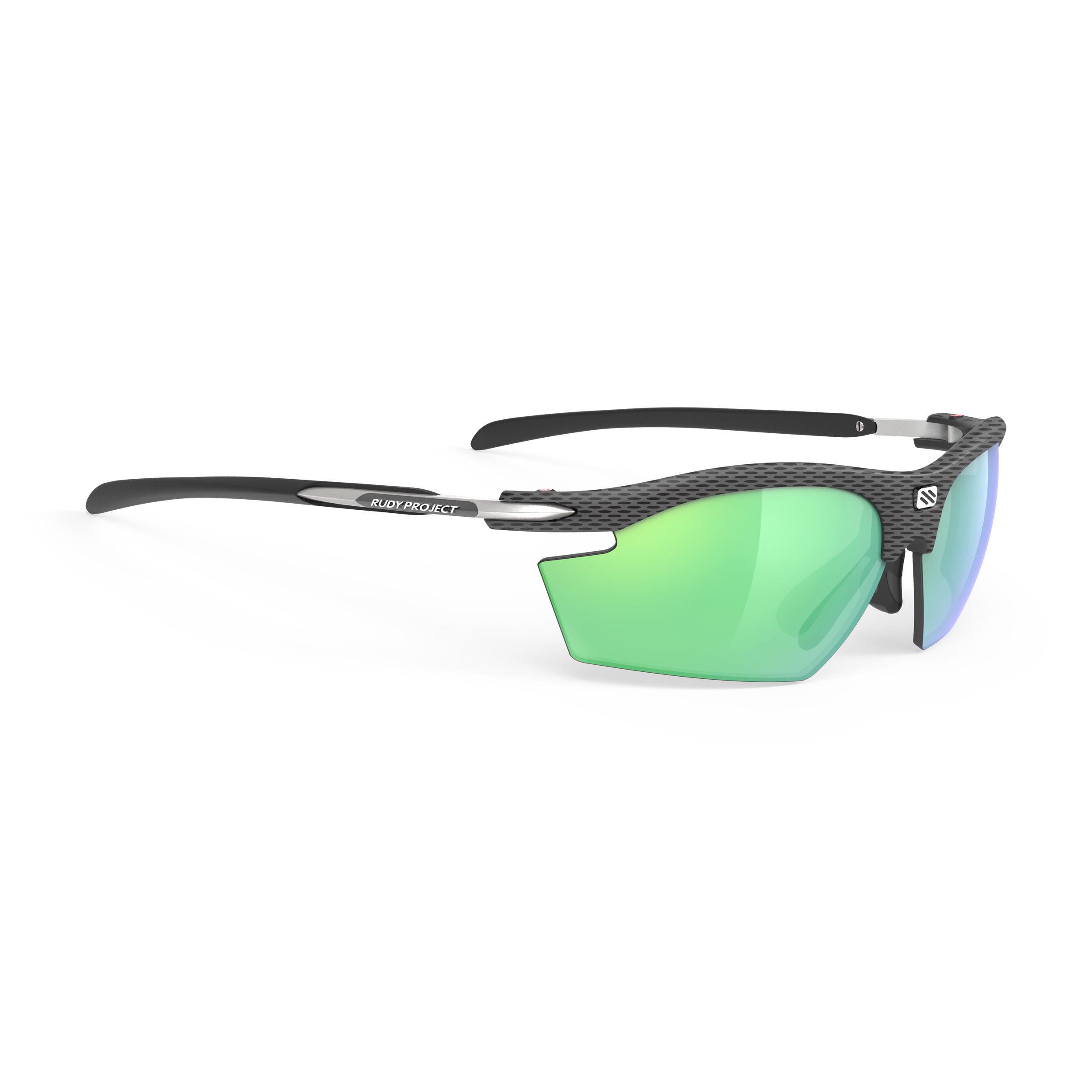 Rudy Project Rydon Carbon polarized polar 3fx hdr multilaser green performance sunglasses – front view