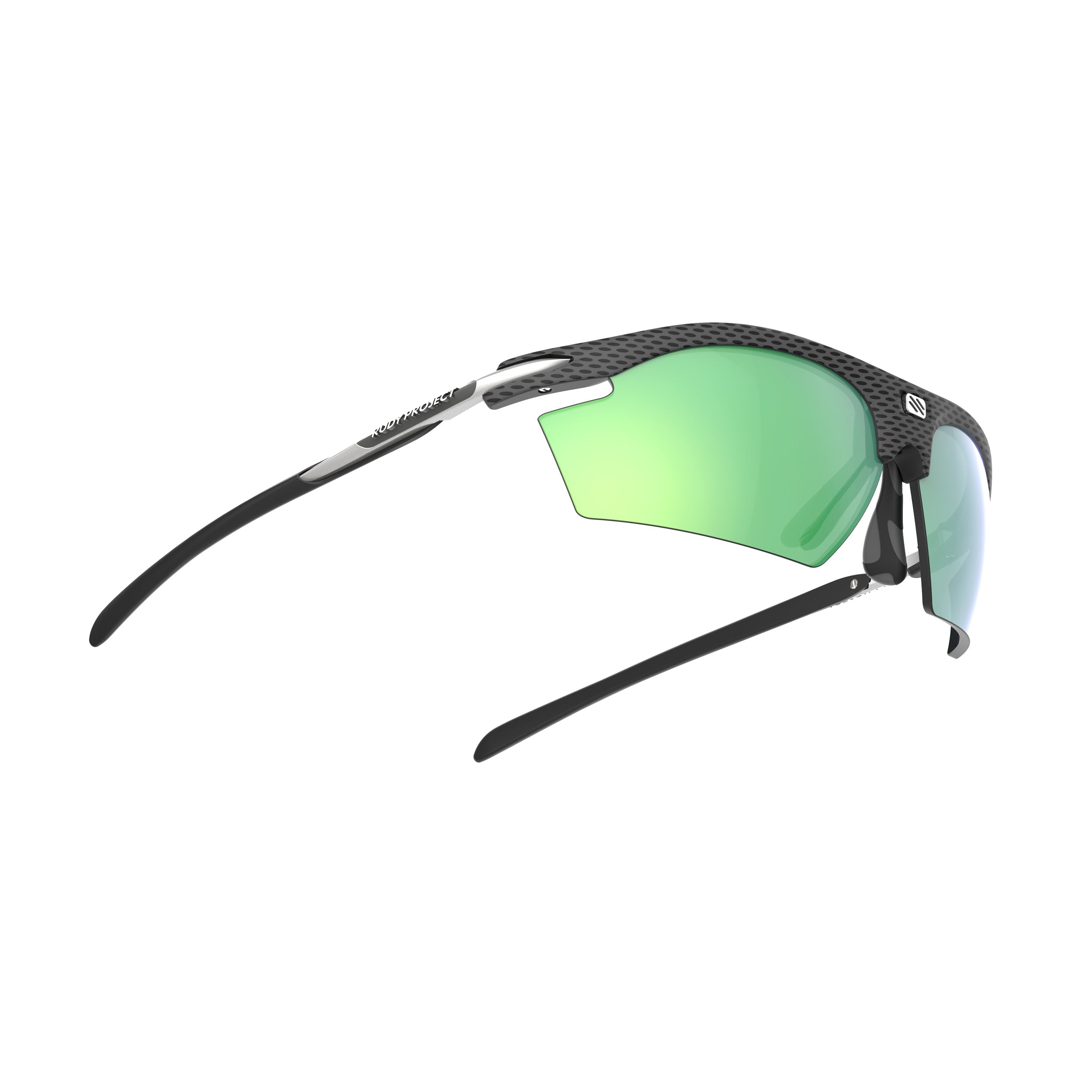 Rudy Project Rydon Carbon polarized polar 3fx hdr multilaser green performance sunglasses – side view