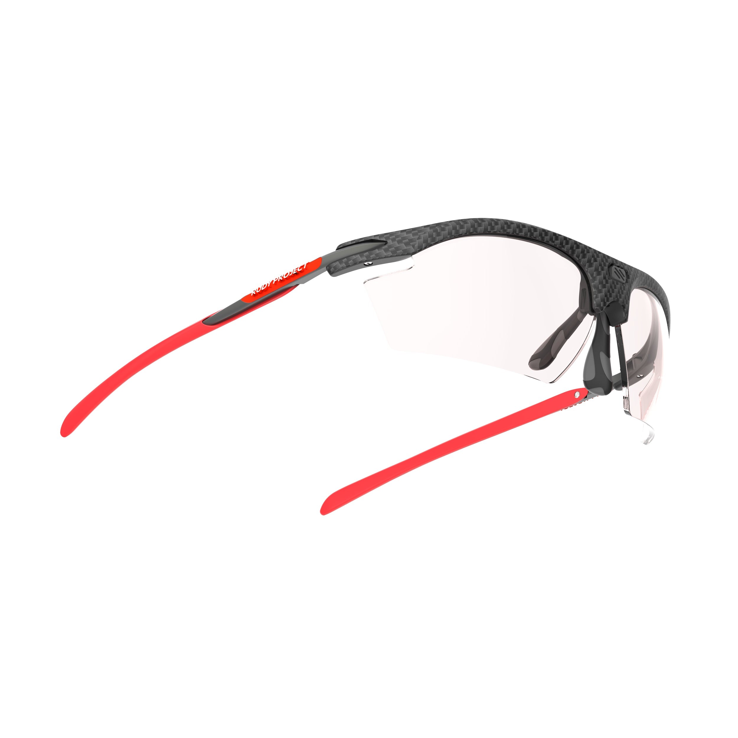 Rudy Project Rydon Carbonium photochromic red performance sunglasses – side view