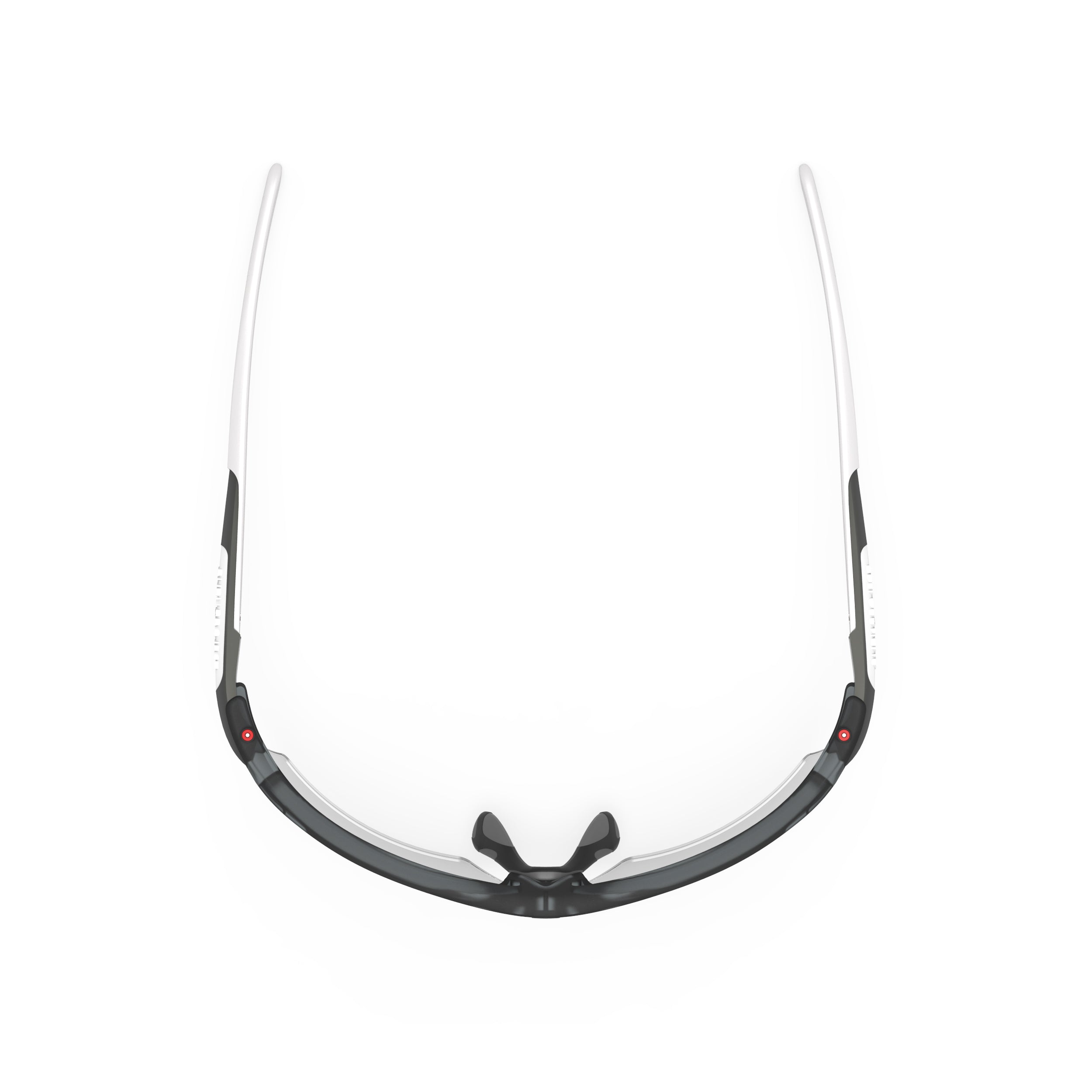 Rudy Project Rydon Frozen Ash photochromic laser black performance sunglasses – top view