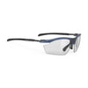 Rudy Project Rydon Frozen Blue Avio photochromic black performance sunglasses – front view