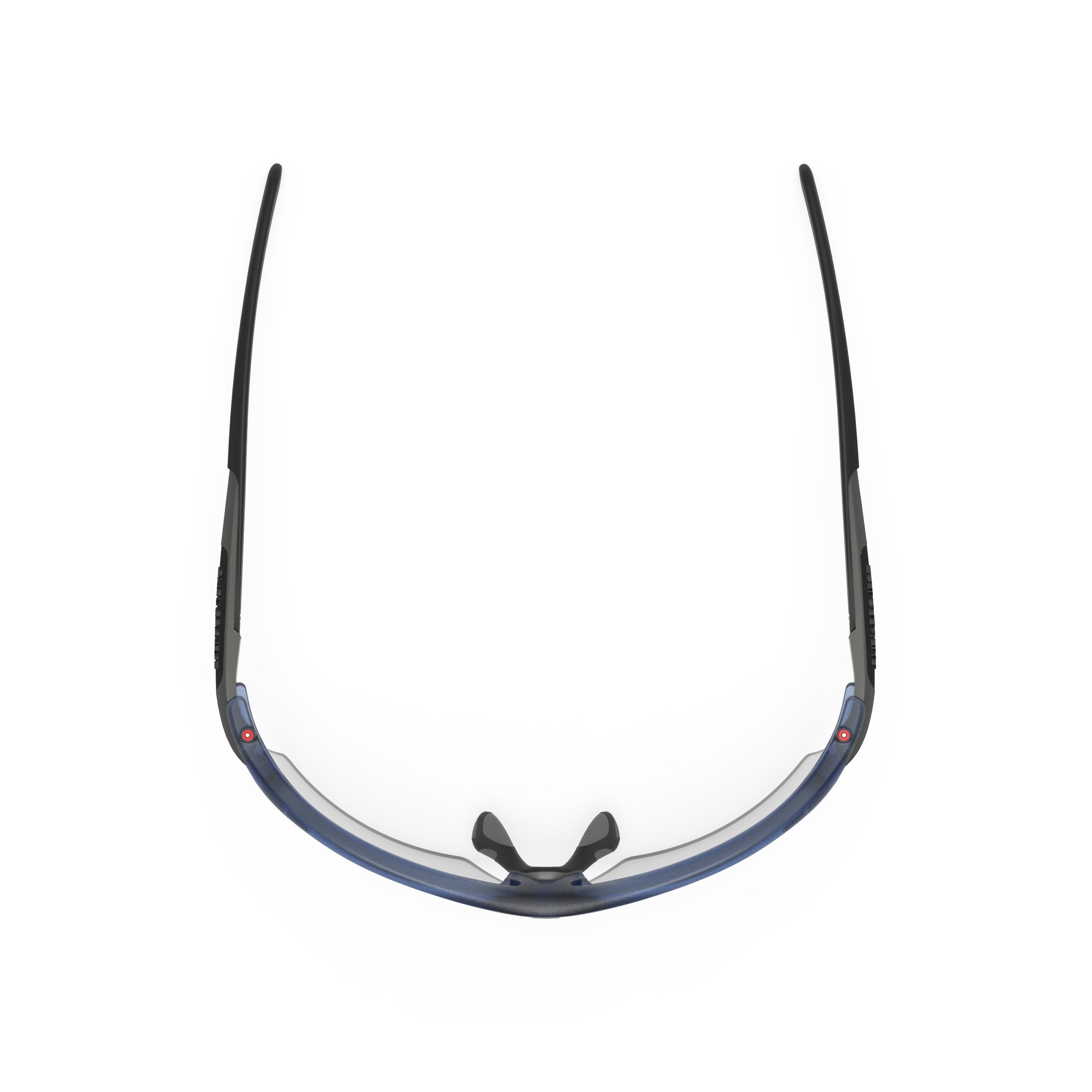 Rudy Project Rydon Frozen Blue Avio photochromic black performance sunglasses – top view