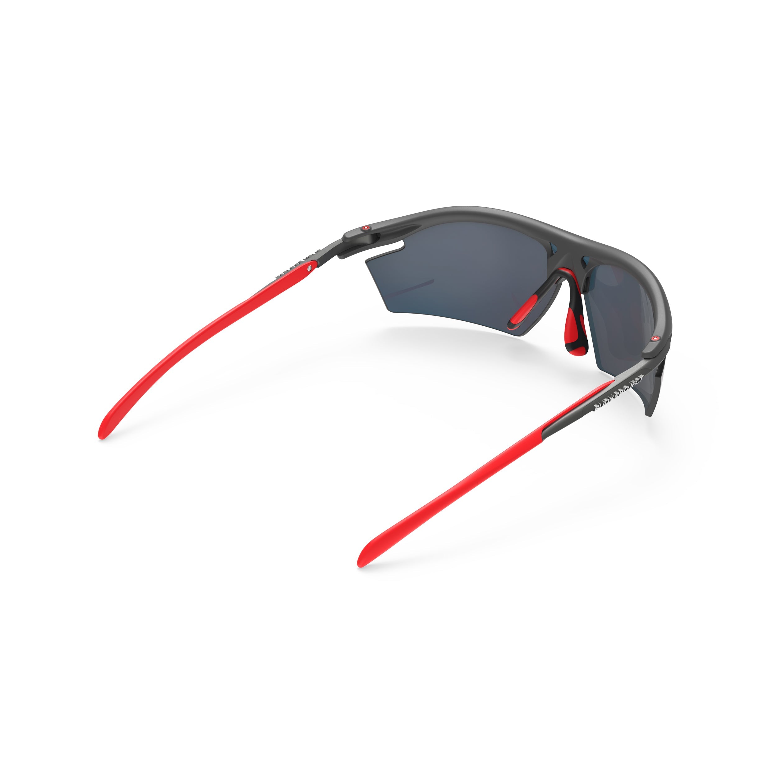 Rudy Project Rydon Graphite Multicolor Red mirrored multilaser red hdr performance sunglasses – rear view