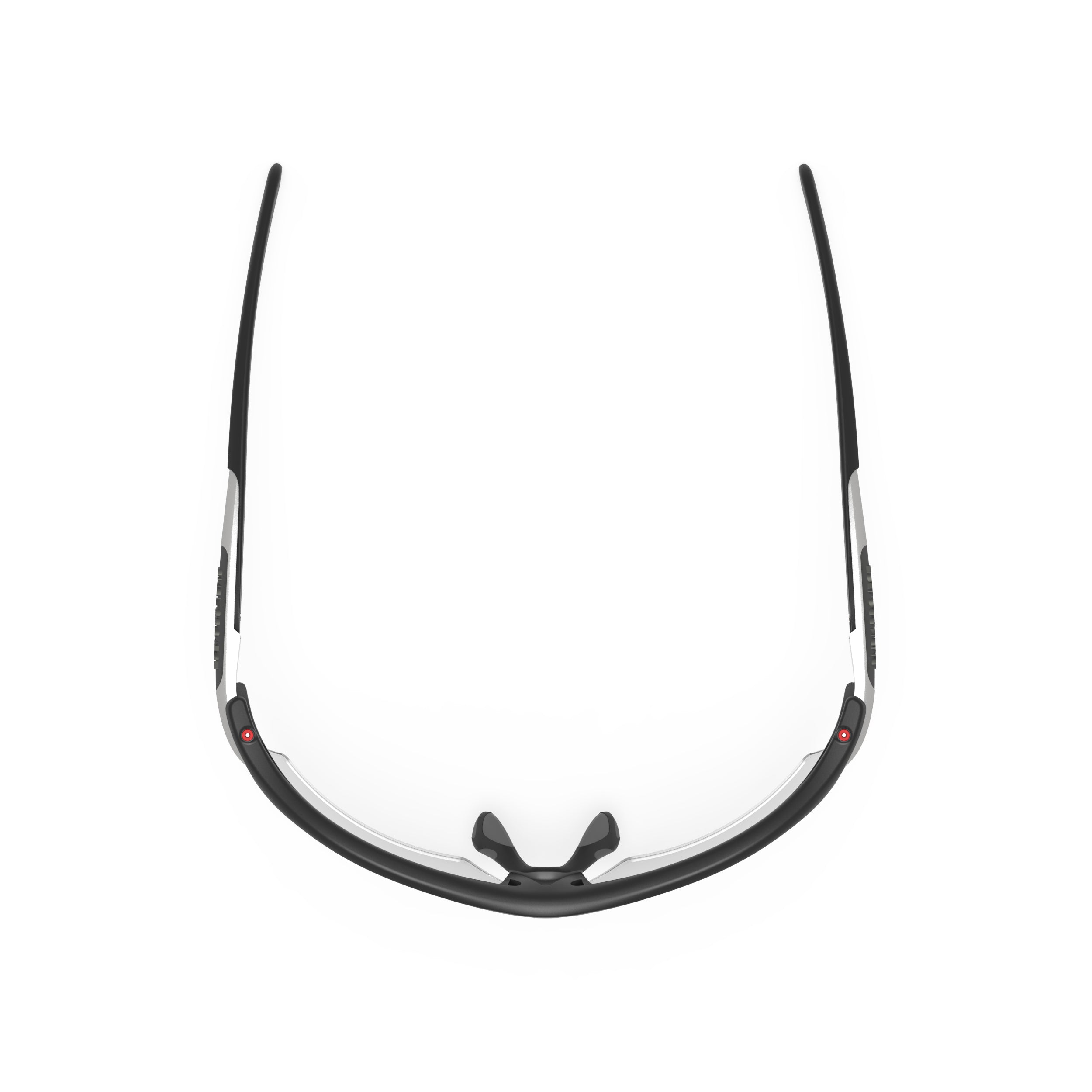 Rudy Project Rydon Matte Black photochromic black performance sunglasses – top view