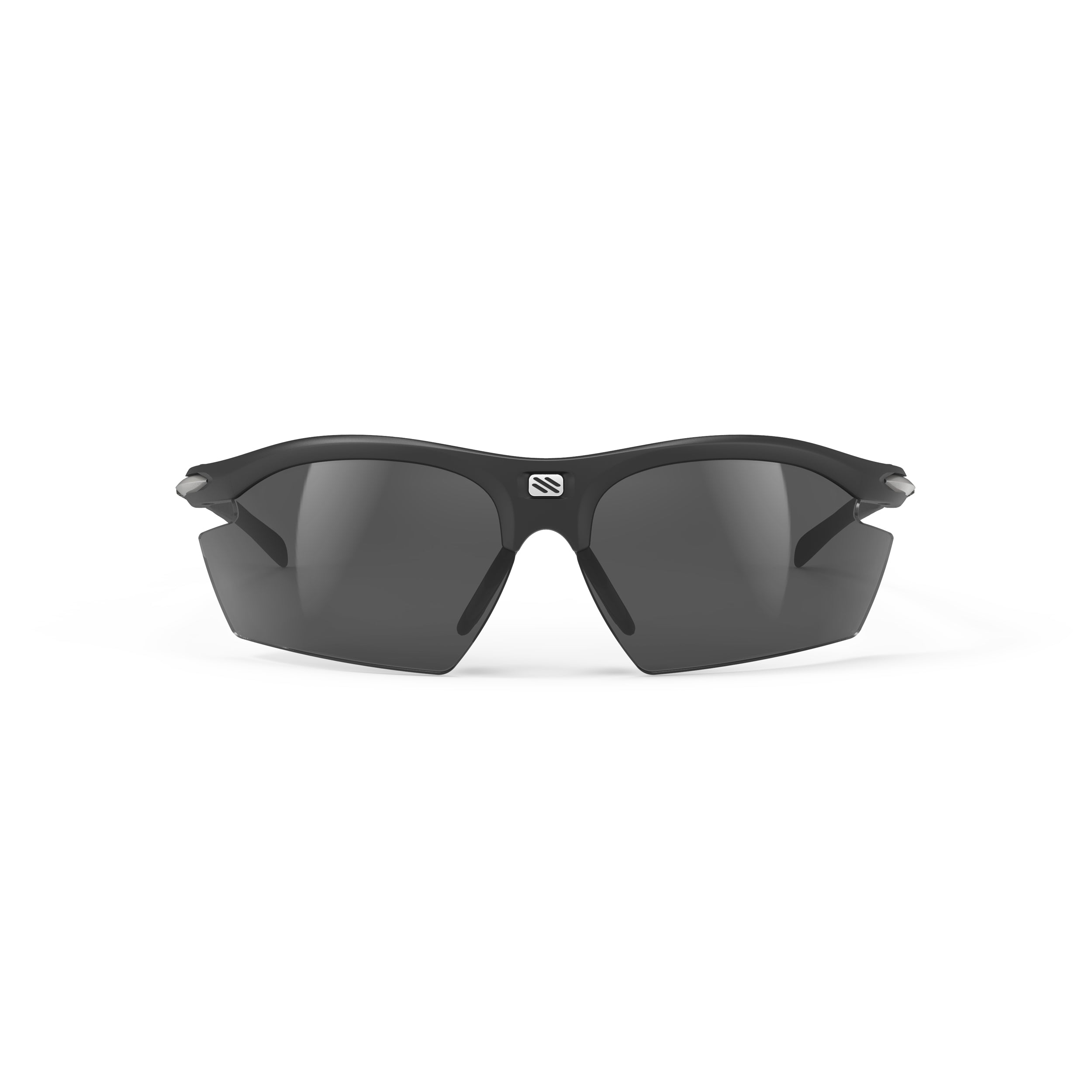Rudy Project Rydon Matte Black polarized polar 3fx hdr multilaser grey performance sunglasses – front view, alternate angle