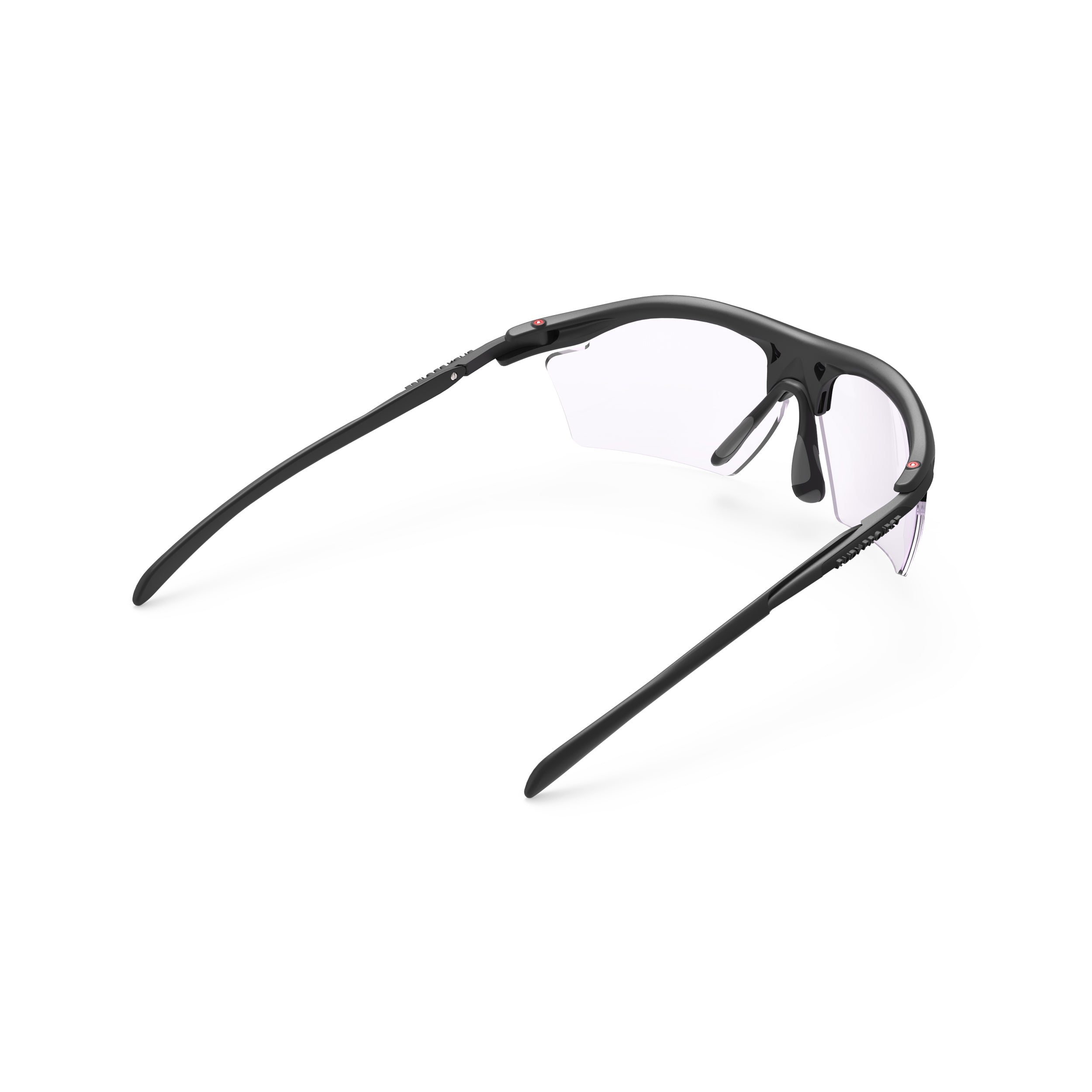 Rudy Project Rydon Slim Black Matte photochromic laser purple hdr performance sunglasses – rear view