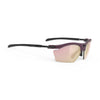 Rudy Project Rydon Slim Cabernet Matte mirrored multilaser rose gold performance sunglasses – front view