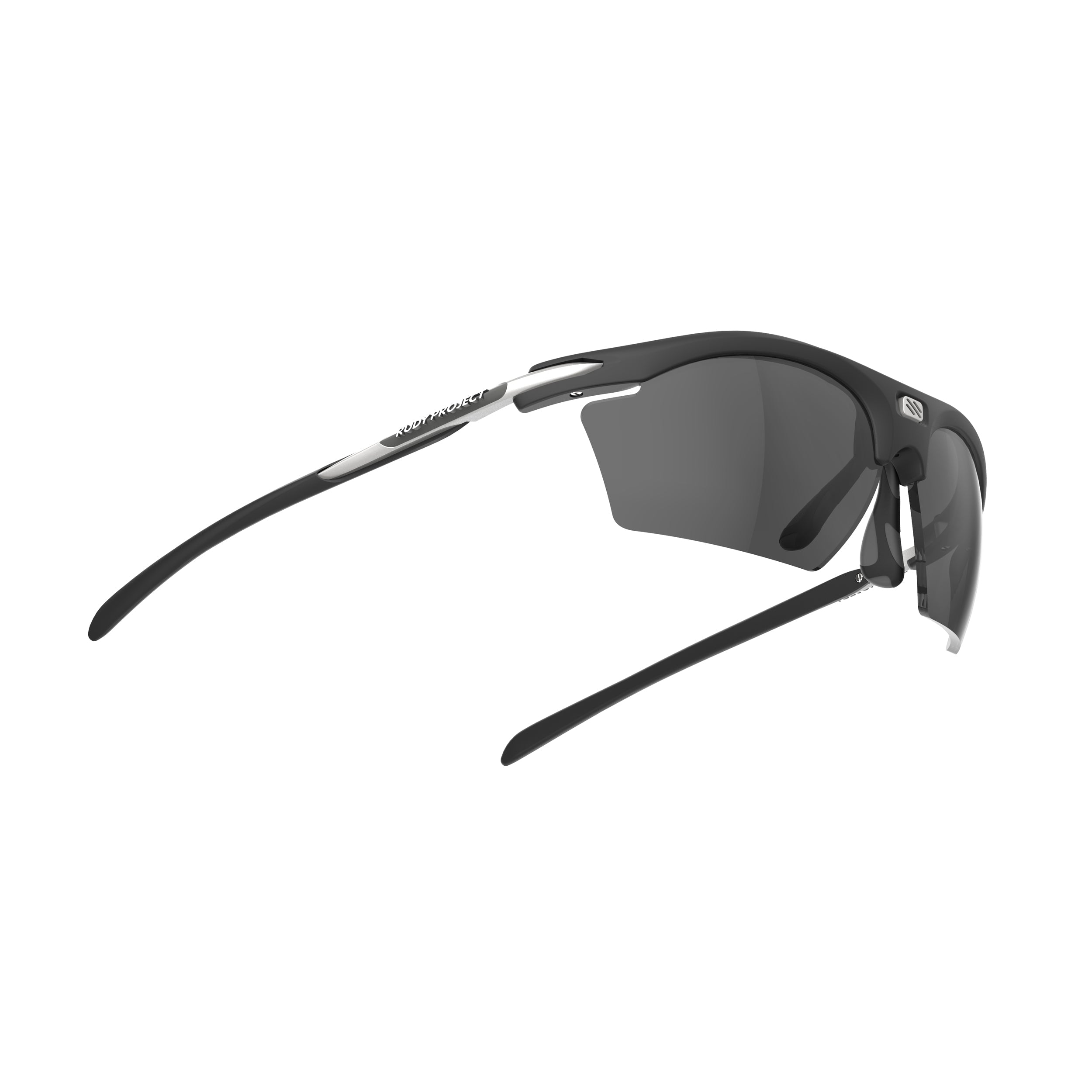 Rudy Project Rydon Slim Matte Black polarized polar 3fx hdr multilaser grey performance sunglasses – side view