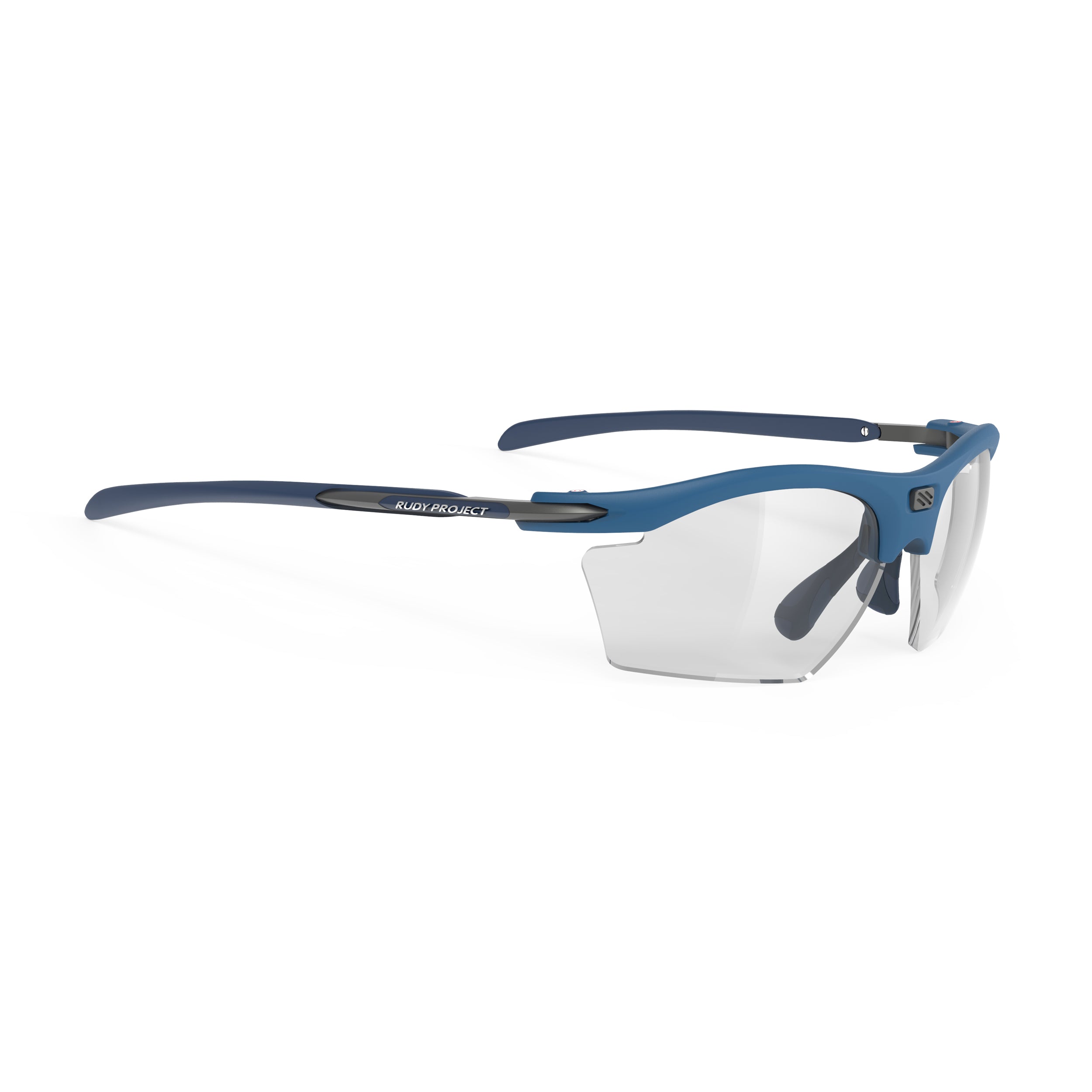 Rudy Project Rydon Slim Pacific Blue Matte photochromic black performance sunglasses – front view