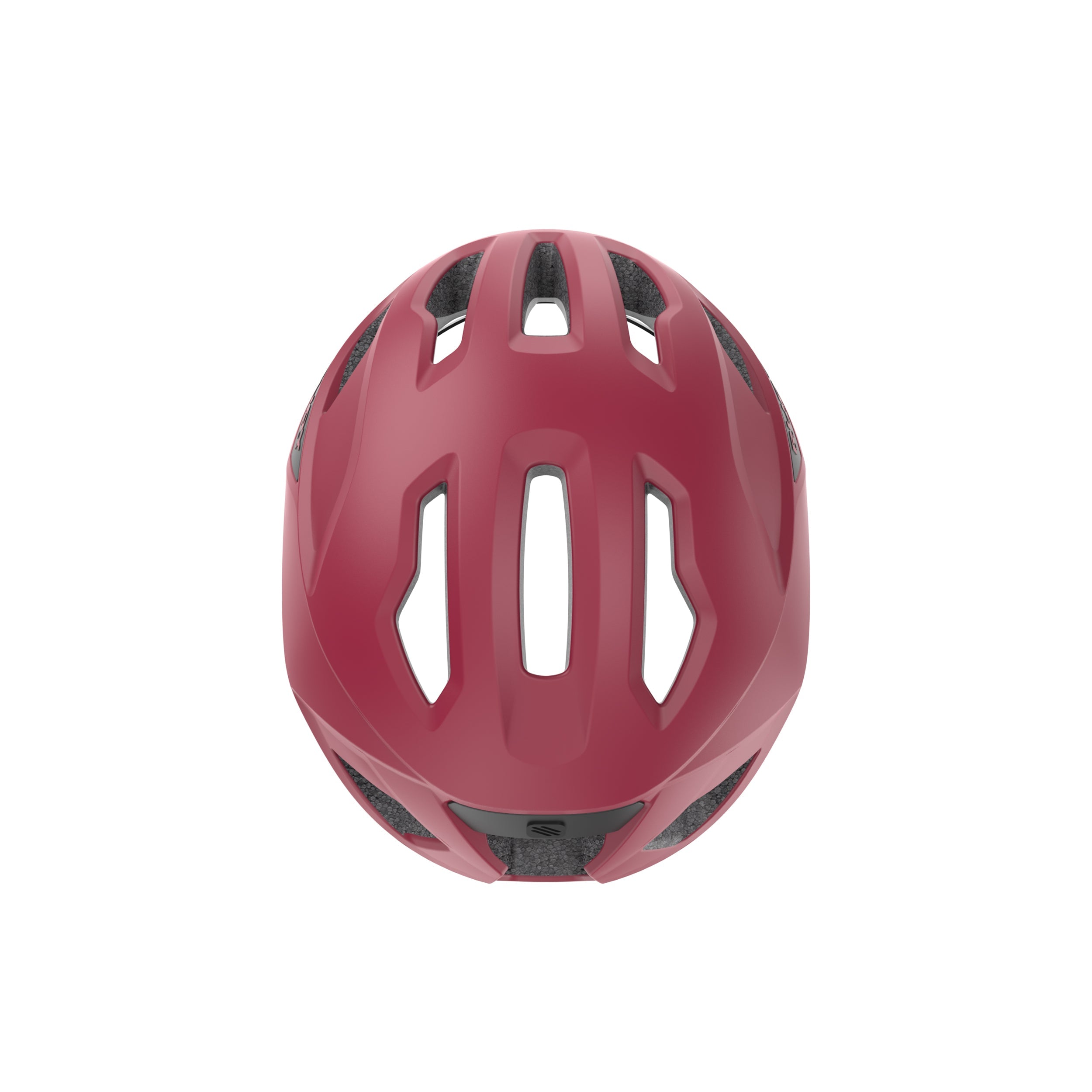 Rudy Project Sinergy Cherry Lacquer Matte cycling helmet – rear view