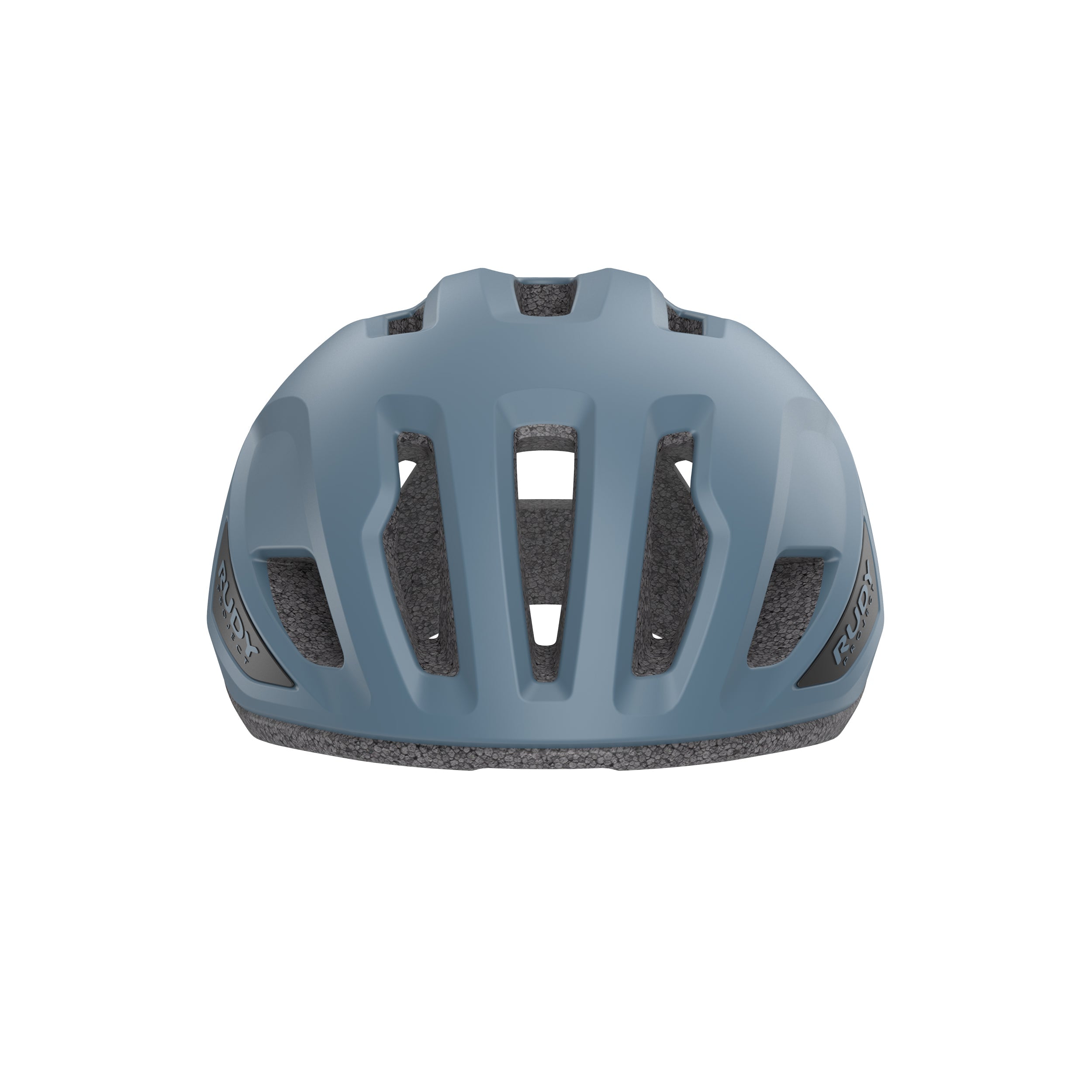 Rudy Project Sinergy Glacier Matte cycling helmet – front view, alternate angle