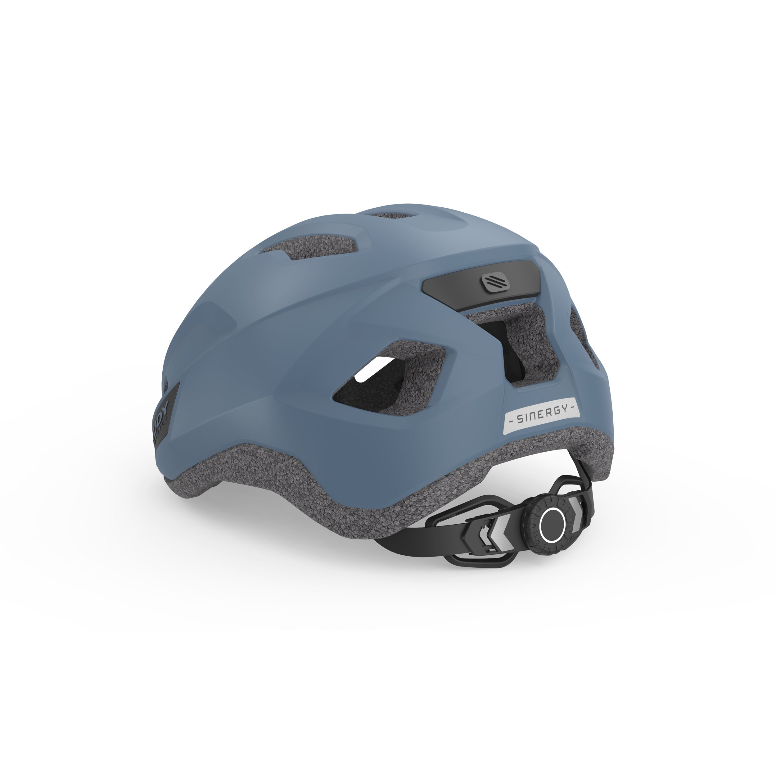 Rudy Project Sinergy Glacier Matte cycling helmet – side view, opposite side