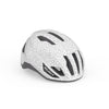 Rudy Project Sinergy White Doodle Matte cycling helmet – front view