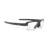 Rudy Project Sirius Optical Dock Black Matte prescription sports glasses – front view, alternate angle