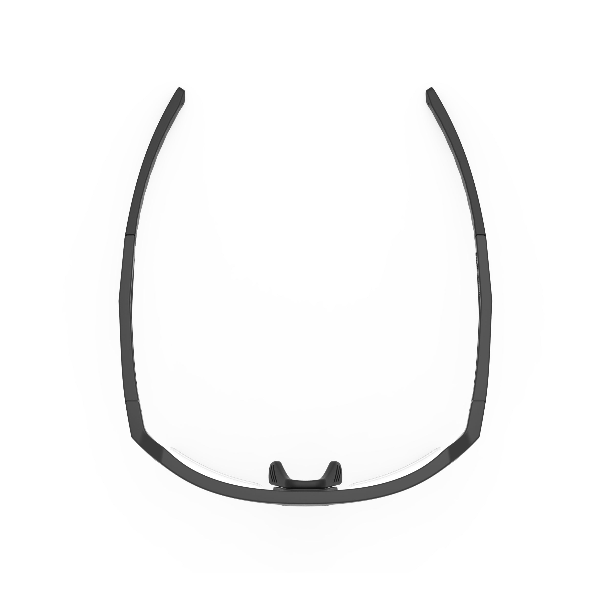 Rudy Project Sirius Optical Dock Black Matte prescription sports glasses – top view