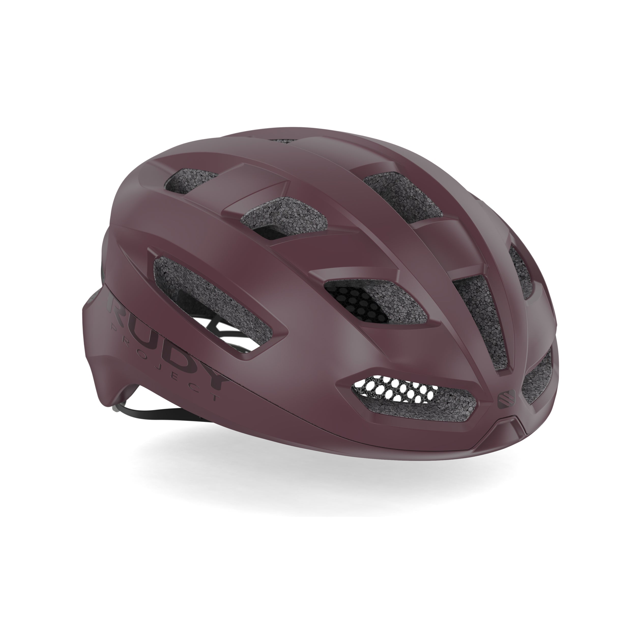 Rudy Project Skudo Cabernet Matte cycling helmet – front view