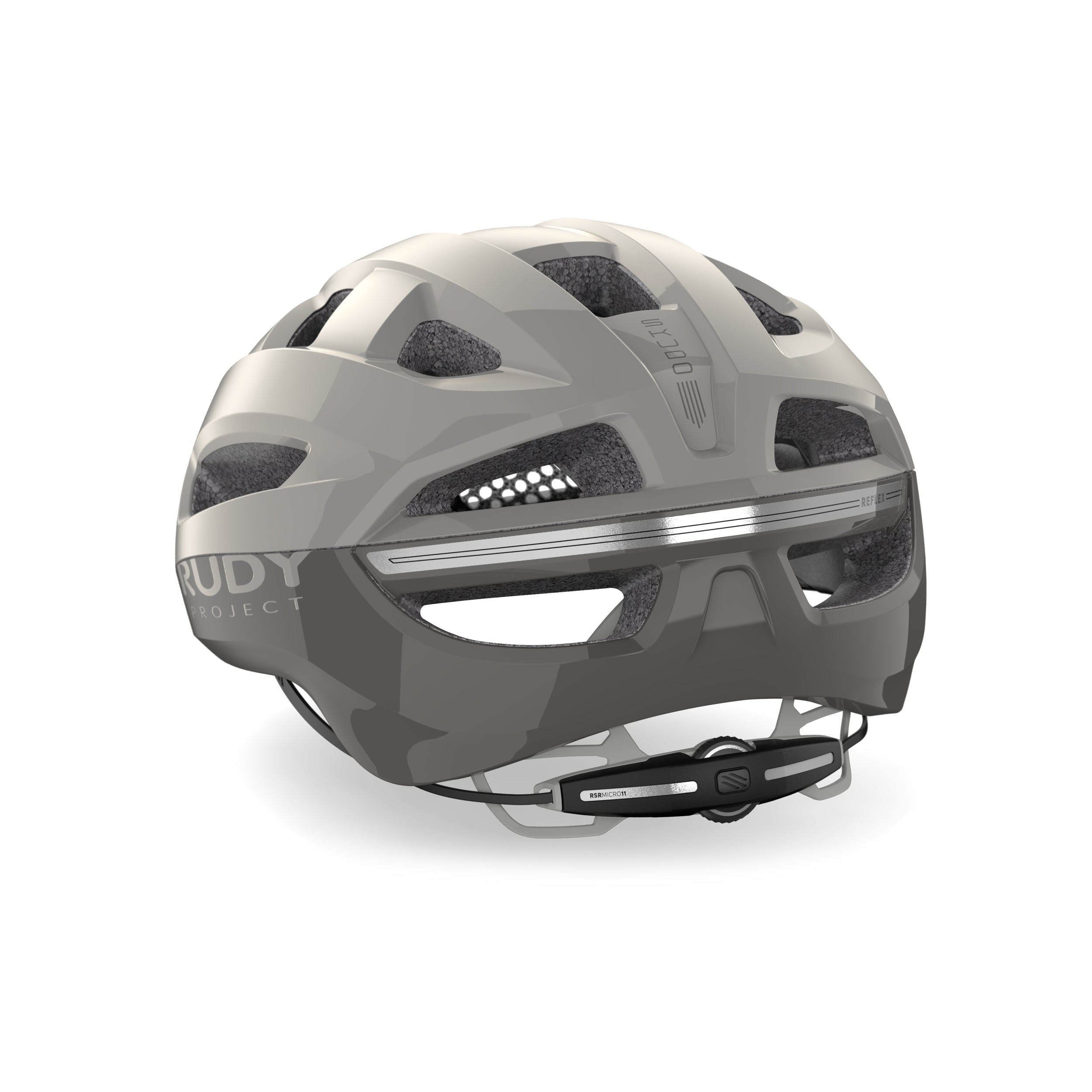 Rudy Project Skudo Sand Shiny cycling helmet – side view, opposite side