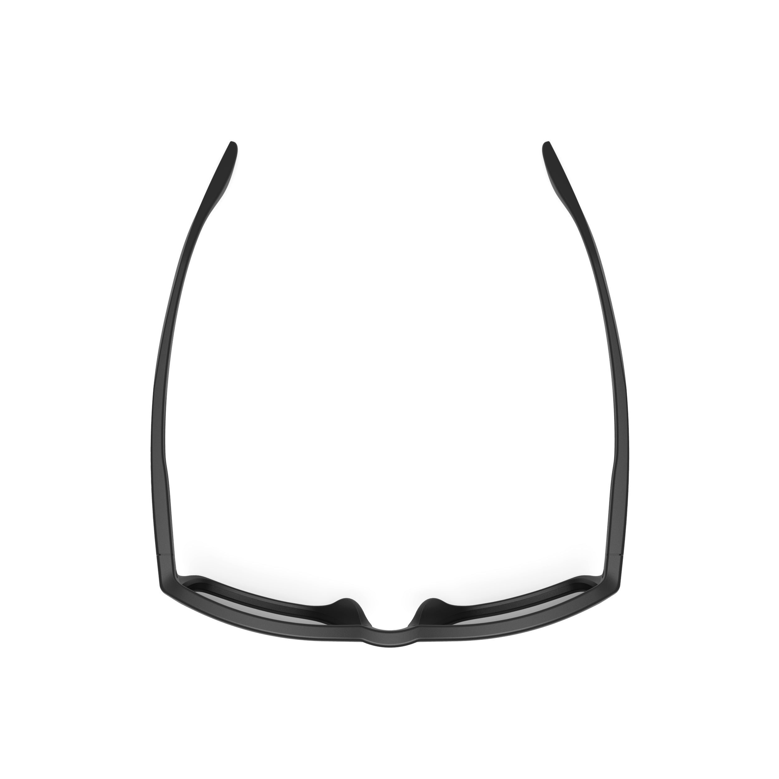 Rudy Project Spinhawk Edge Black Matte mirrored smoke black performance sunglasses – top view