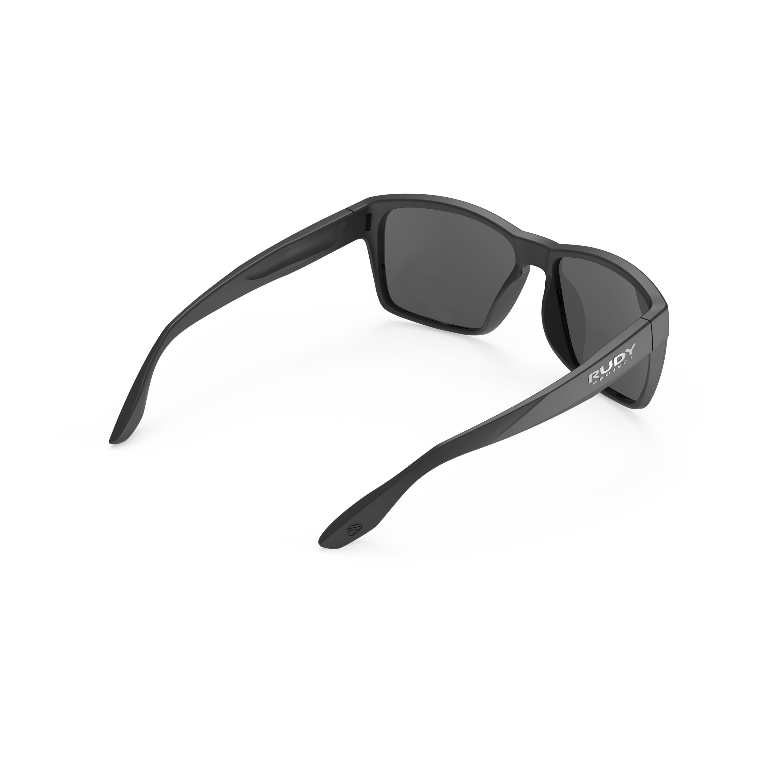 Rudy Project Spinhawk Edge Black Matte polarized polar 3fx hdr multilaser grey performance sunglasses – rear view