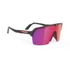 Rudy Project Spinshield Air Black Matte Multilaser Red Performance Sunglasses – Front View