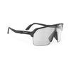 Rudy Project Spinshield Air Black Matte Photochromic Laser Black Performance Sunglasses – Front View